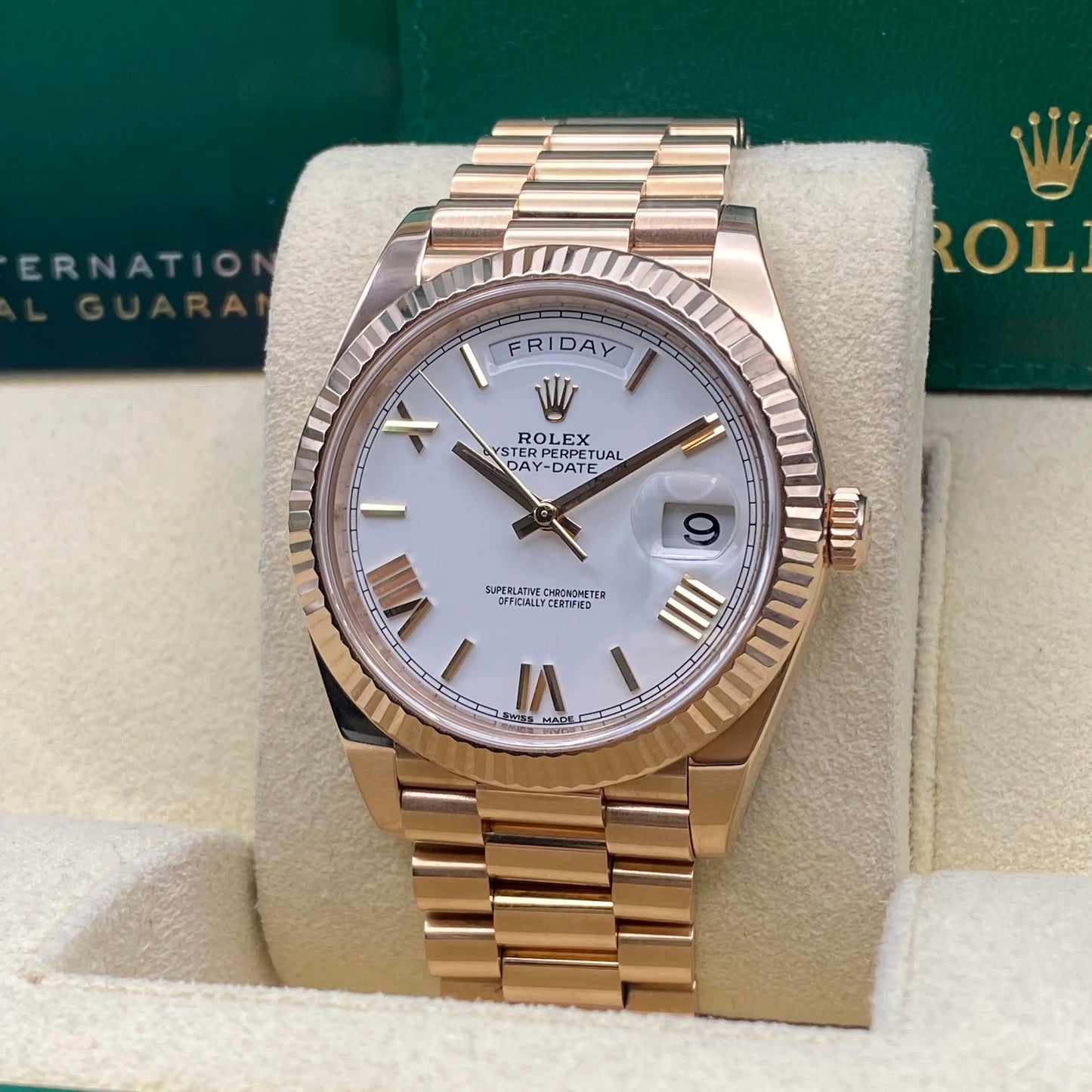 2nd image of Rolex Rolex Day-Date 228235 Wristwatch, Unworn condition