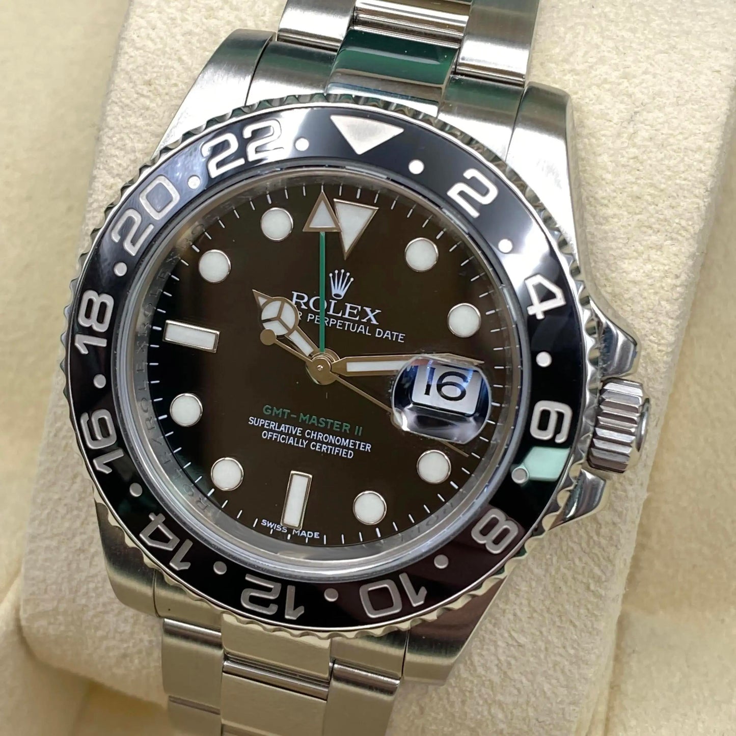 2nd image of Rolex Rolex GMT-Master II 116710LN Wristwatch, PreOwned condition