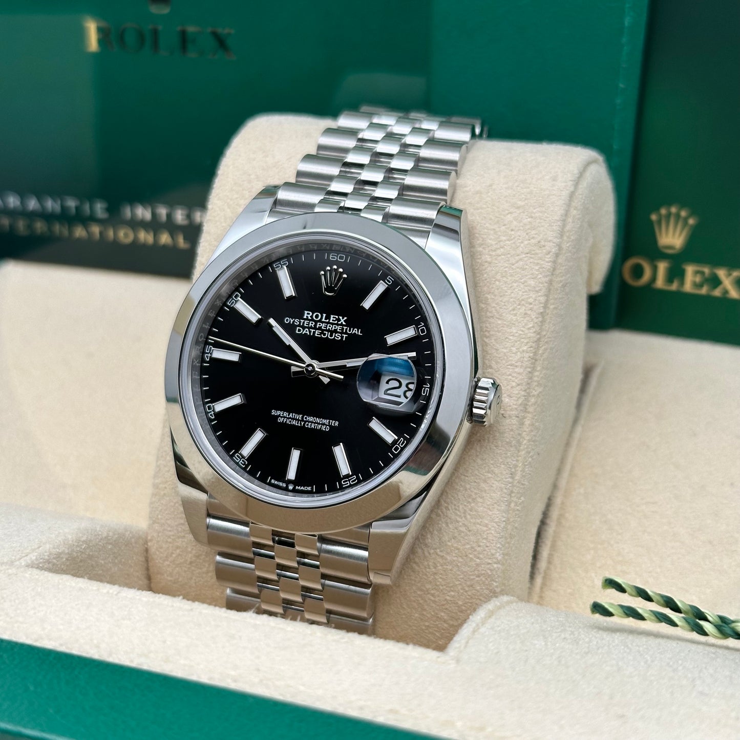 2nd image of Rolex Rolex Datejust 126300 Wristwatch, Unworn condition