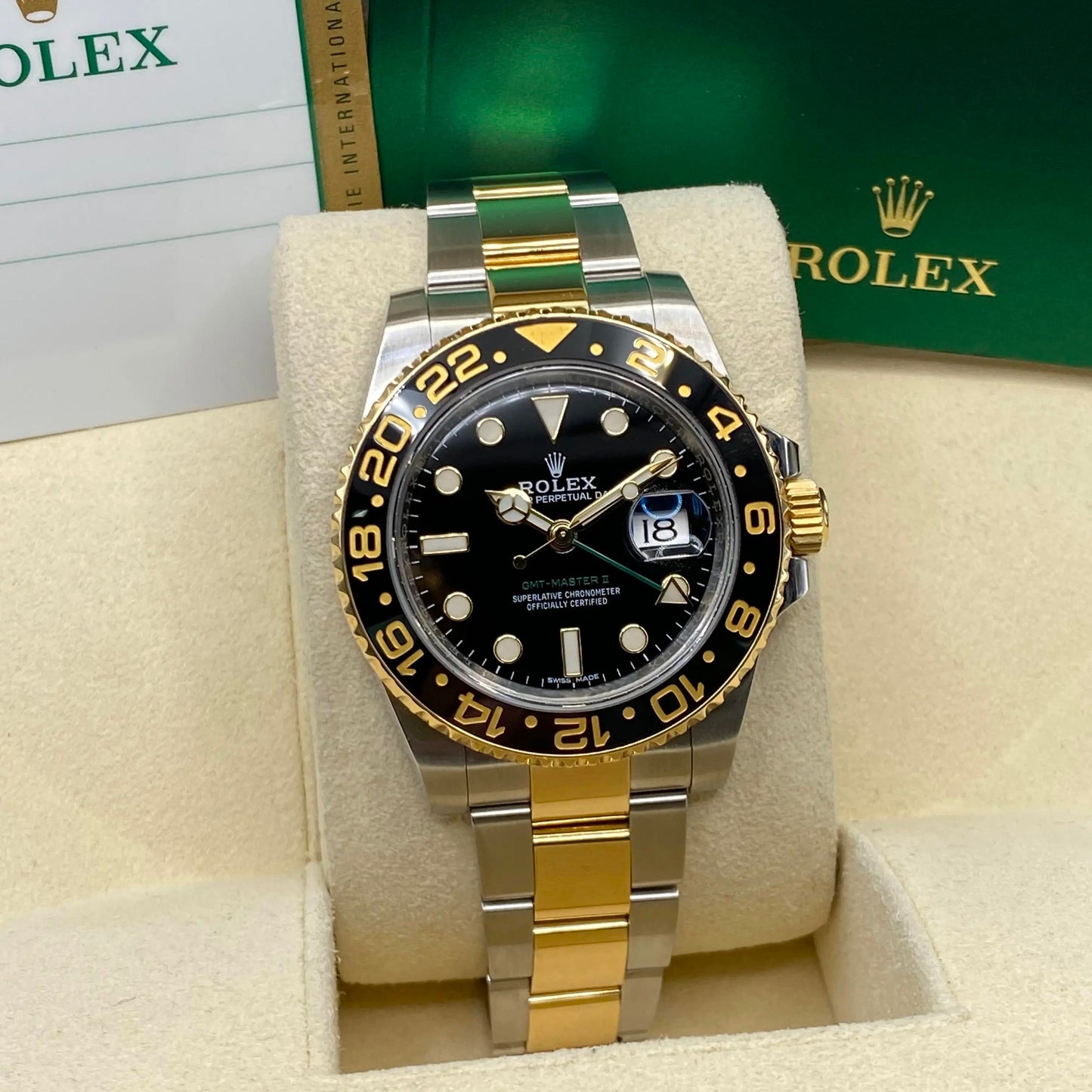 2nd image of Rolex Rolex GMT-Master II 116713LN Wristwatch, PreOwned condition