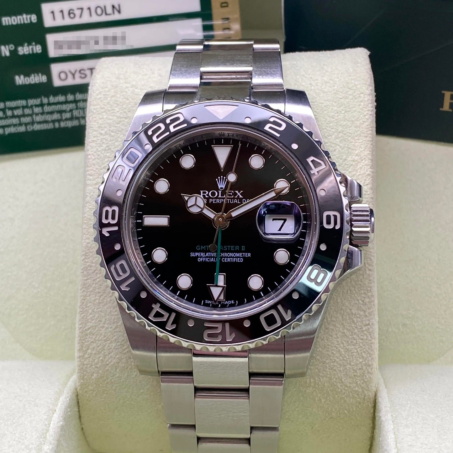 2nd image of Rolex Rolex GMT-Master II 116710LN Wristwatch, PreOwned condition