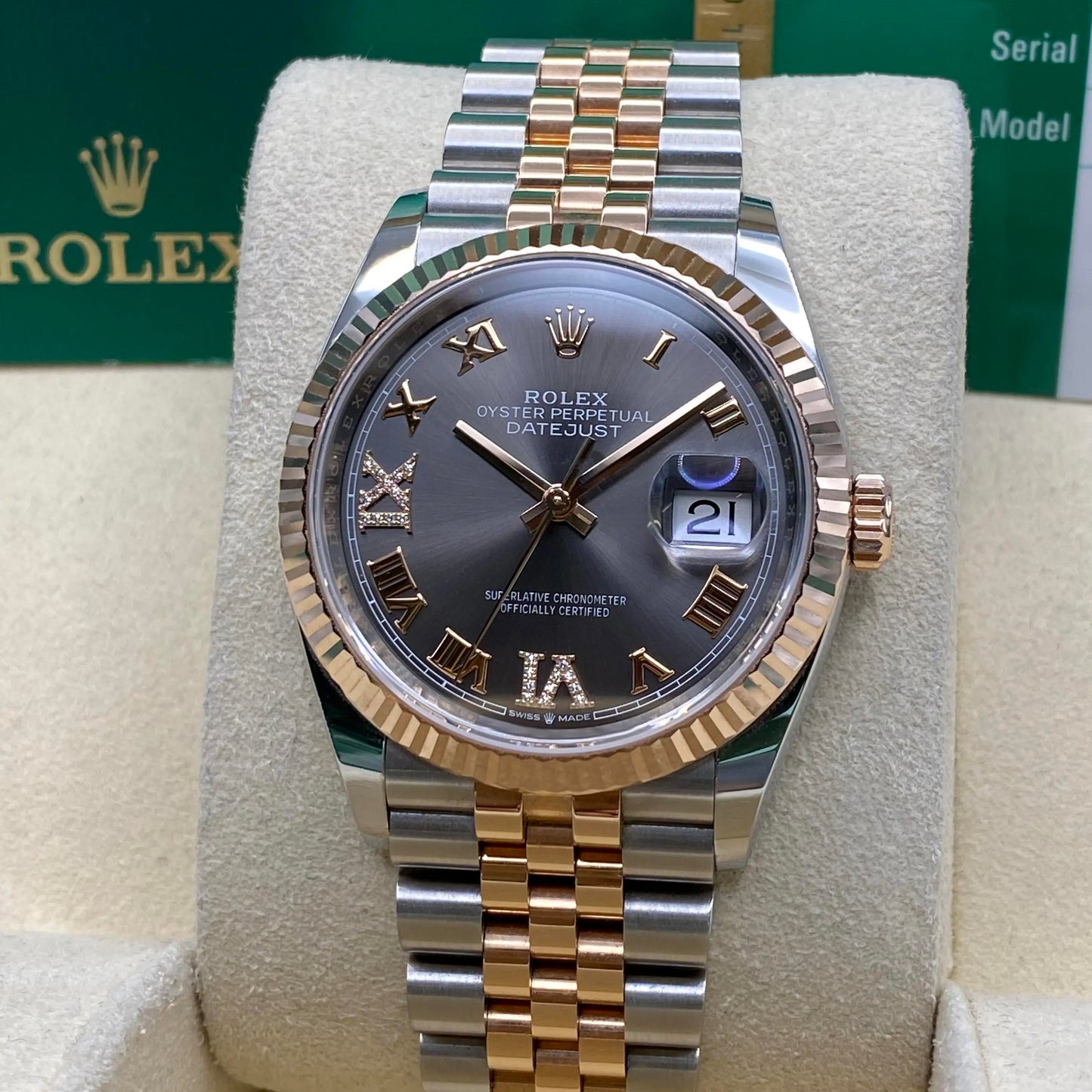 2nd image of Rolex Rolex Datejust 126231 Wristwatch, PreOwned condition