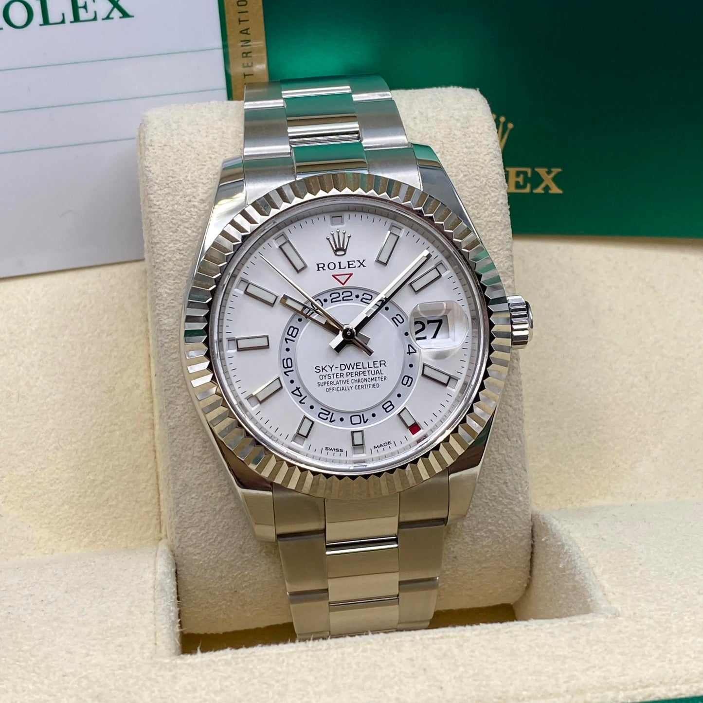 2nd image of Rolex Rolex Sky-Dweller 326934 Wristwatch, PreOwned condition