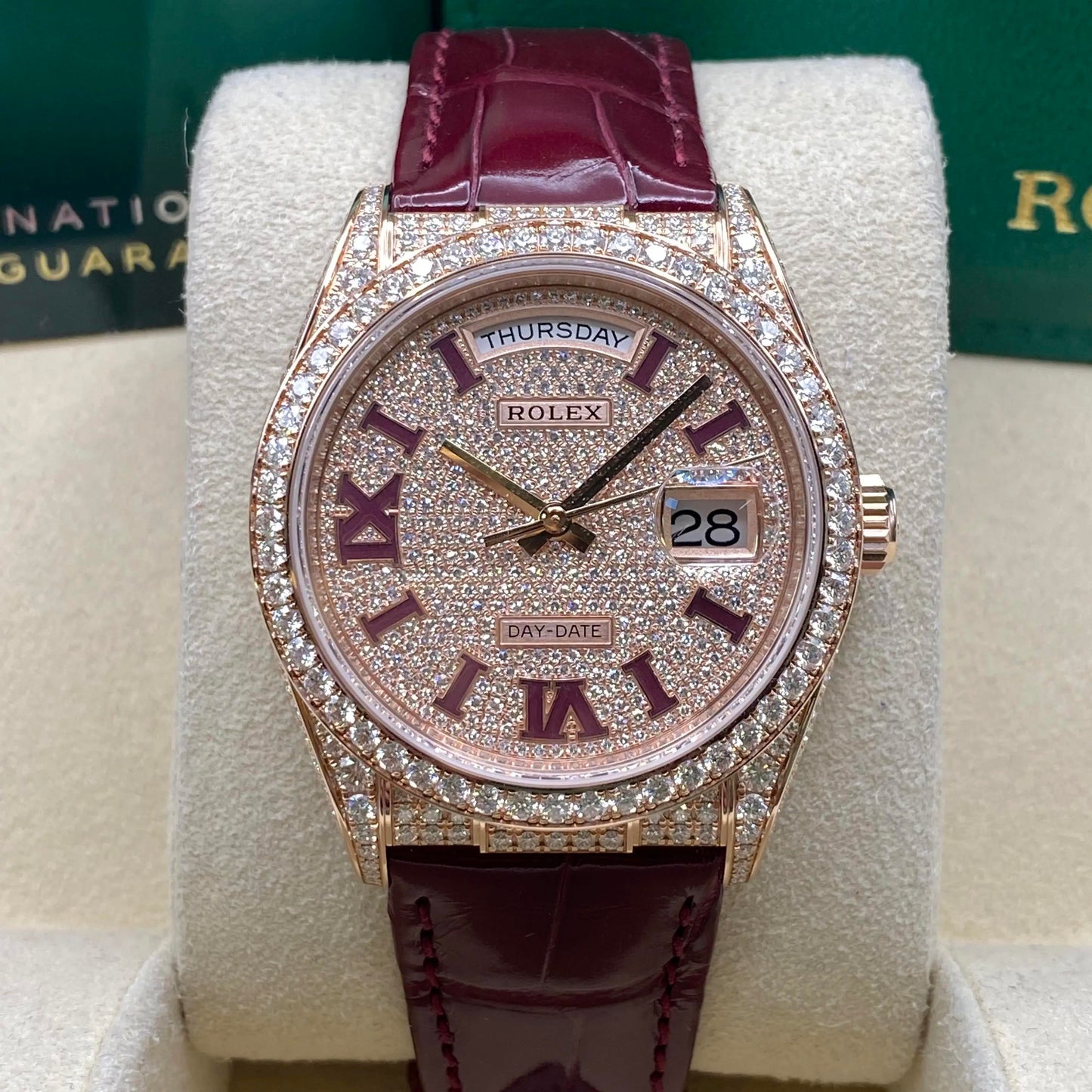 2nd image of Rolex 128155RBR Wristwatch, New condition