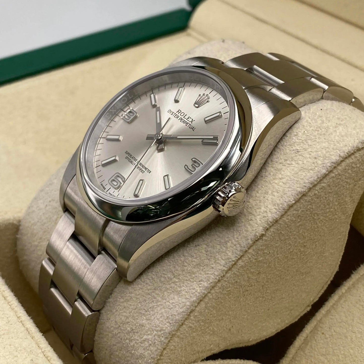 2nd image of Rolex Rolex Oyster Perpetual 116000 Wristwatch, PreOwned condition
