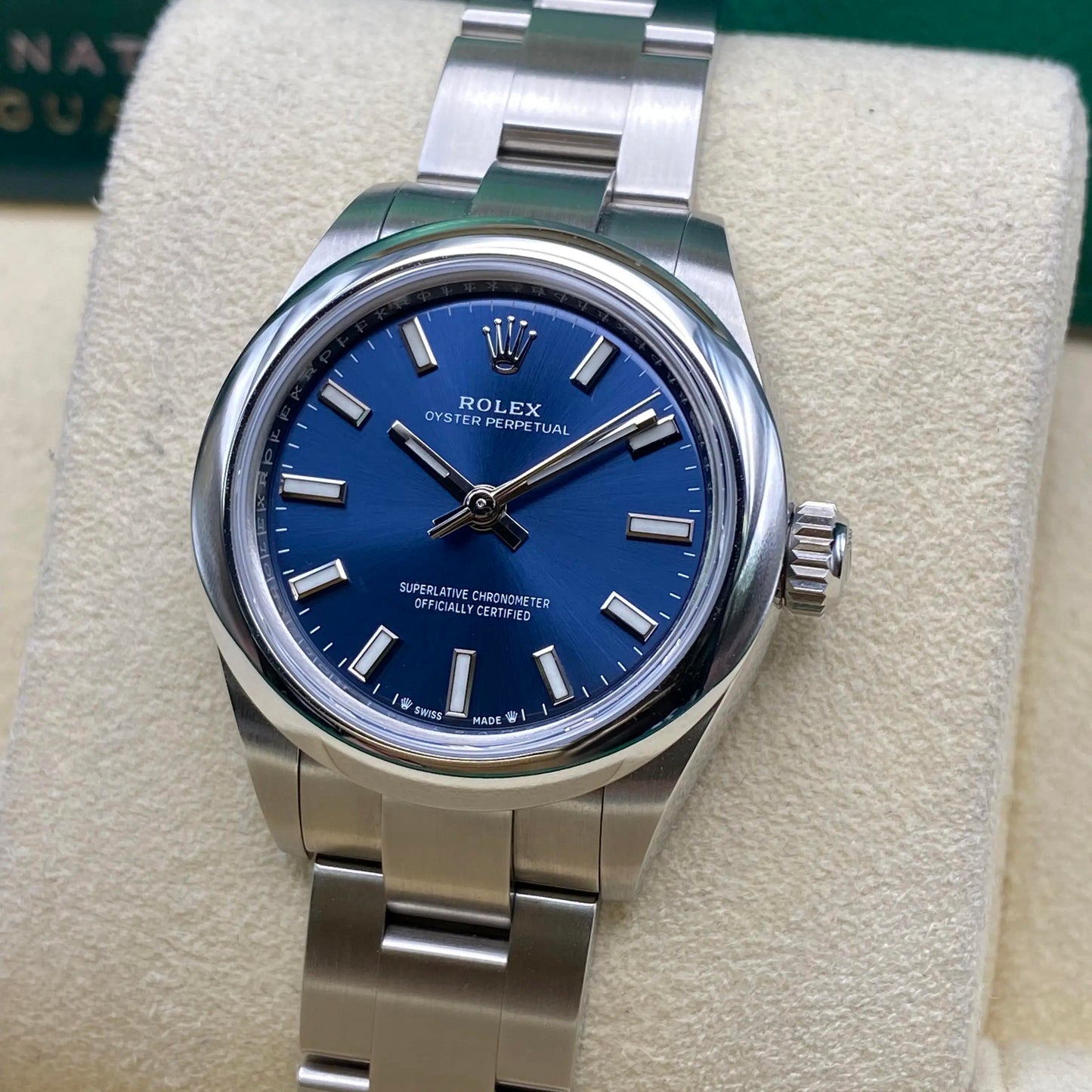 2nd image of Rolex Rolex Oyster Perpetual Wristwatch, Unworn condition