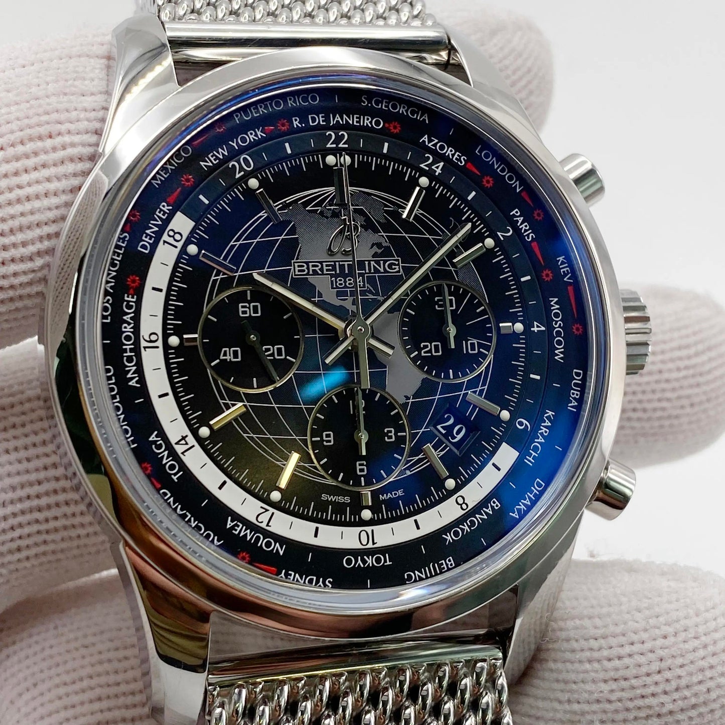 2nd image of Breitling Breitling Transocean Wristwatch, PreOwned condition