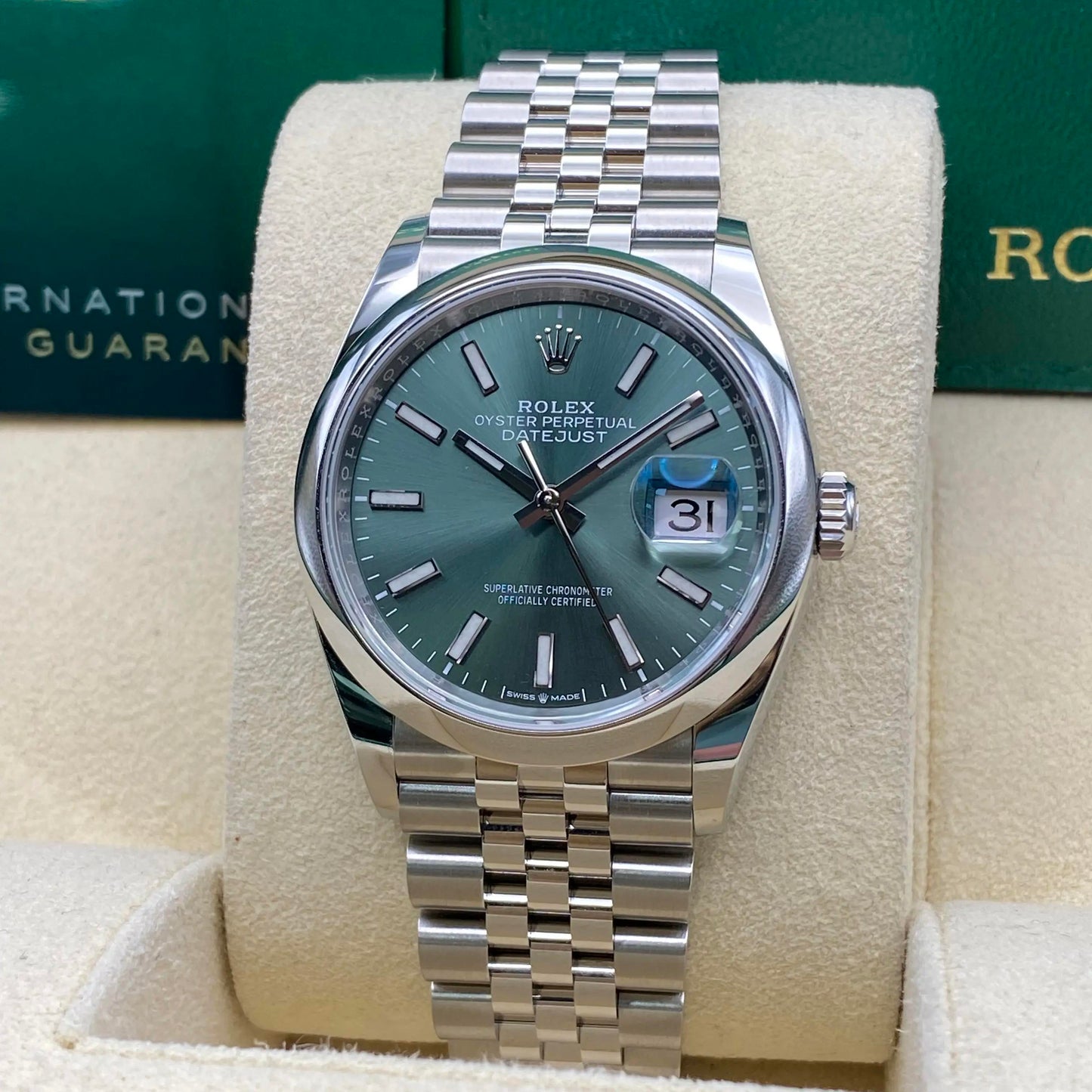 2nd image of Rolex Rolex Datejust 126200 Wristwatch, Unworn condition