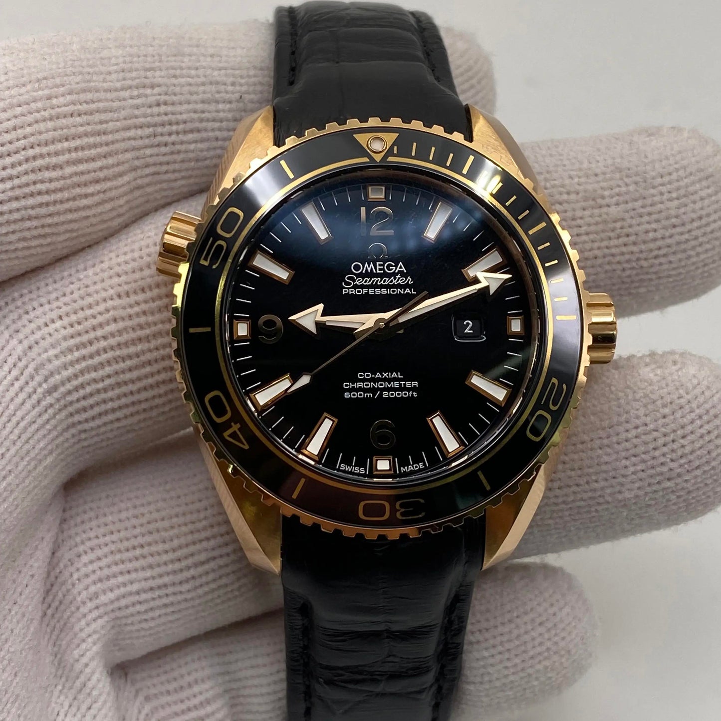 2nd image of OMEGA Omega Seamaster Planet Ocean Wristwatch, PreOwned condition