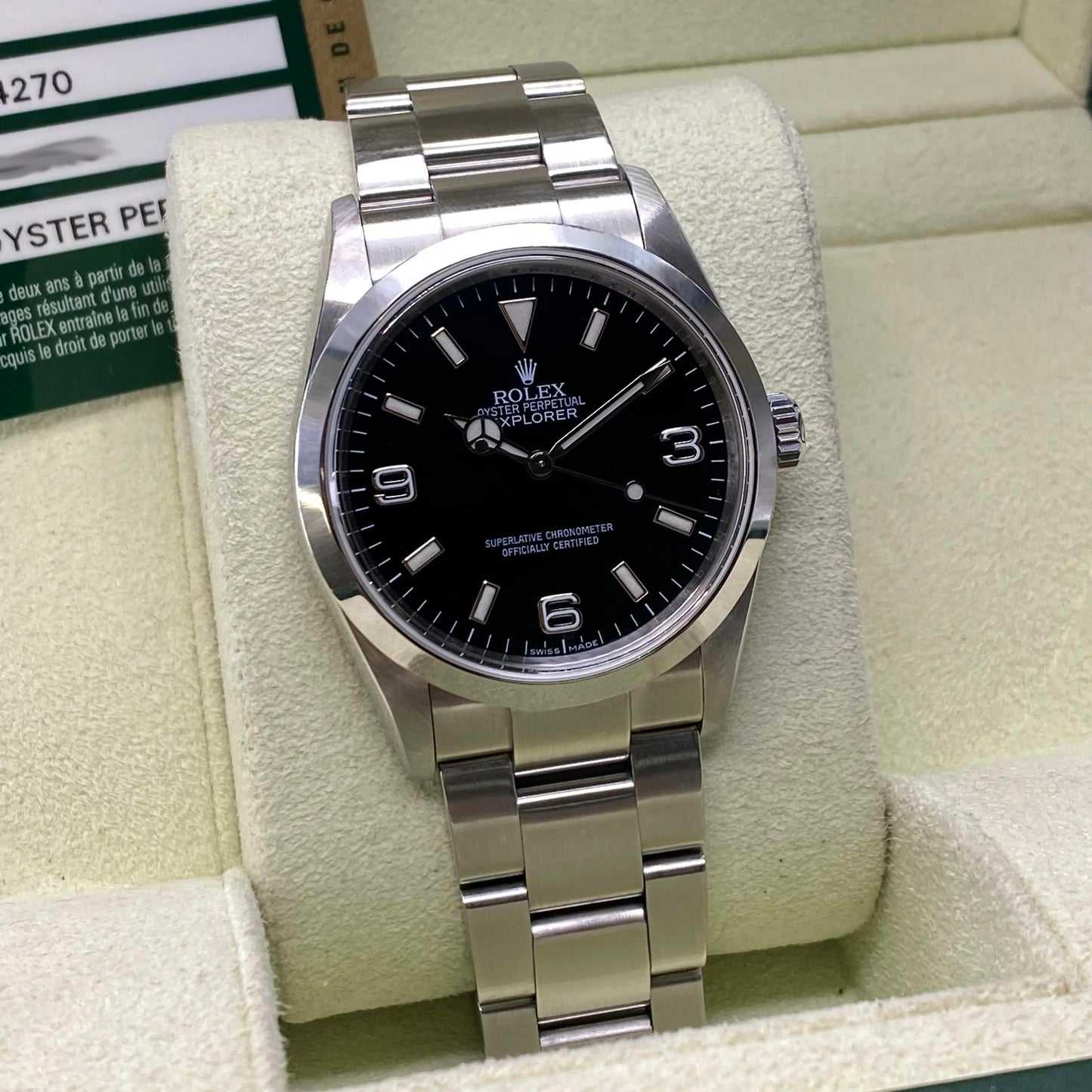 2nd image of Rolex Rolex Explorer 114270 Wristwatch, PreOwned condition