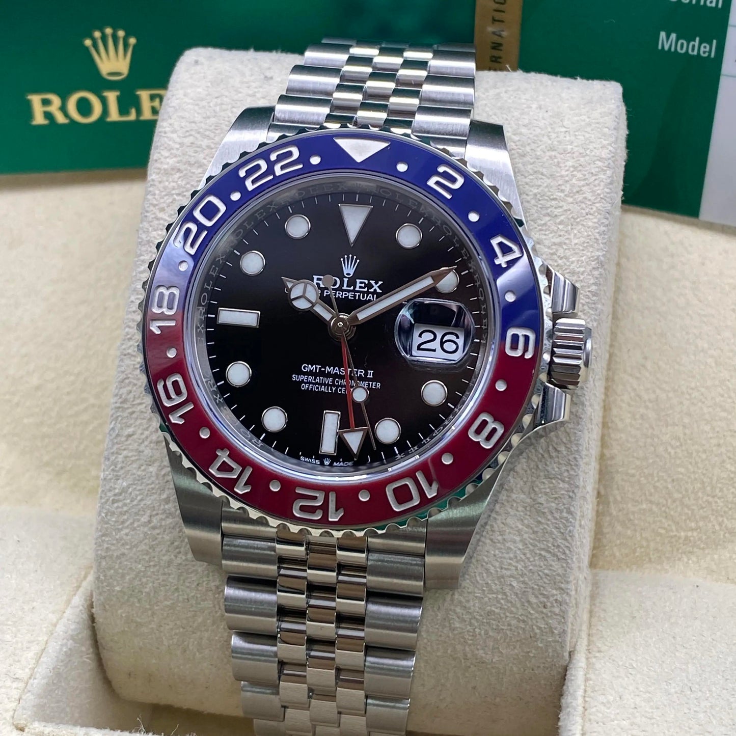 2nd image of Rolex Rolex GMT-Master II 126710BLRO Wristwatch, PreOwned condition