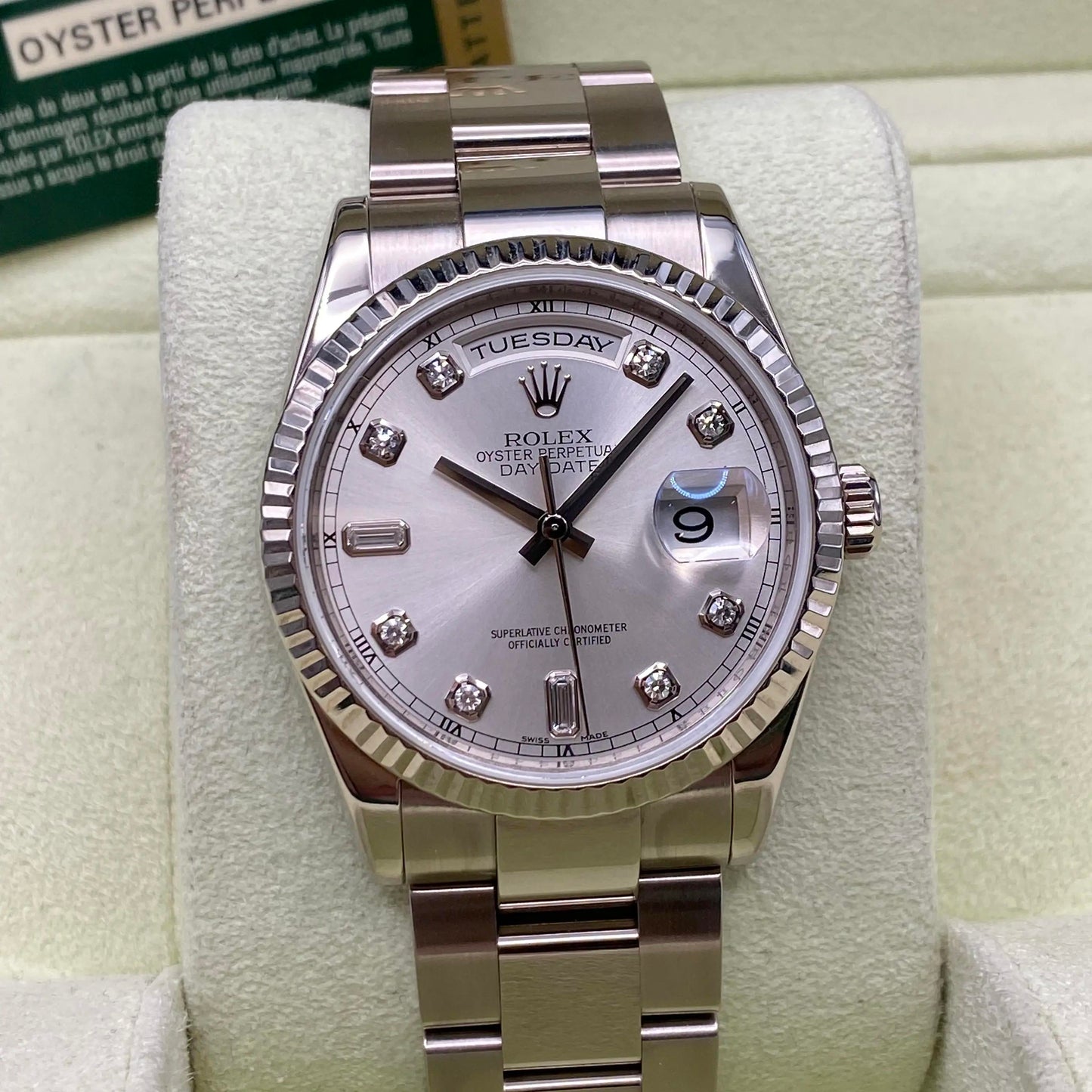 2nd image of Rolex Rolex Day-Date 118239 Wristwatch, PreOwned condition