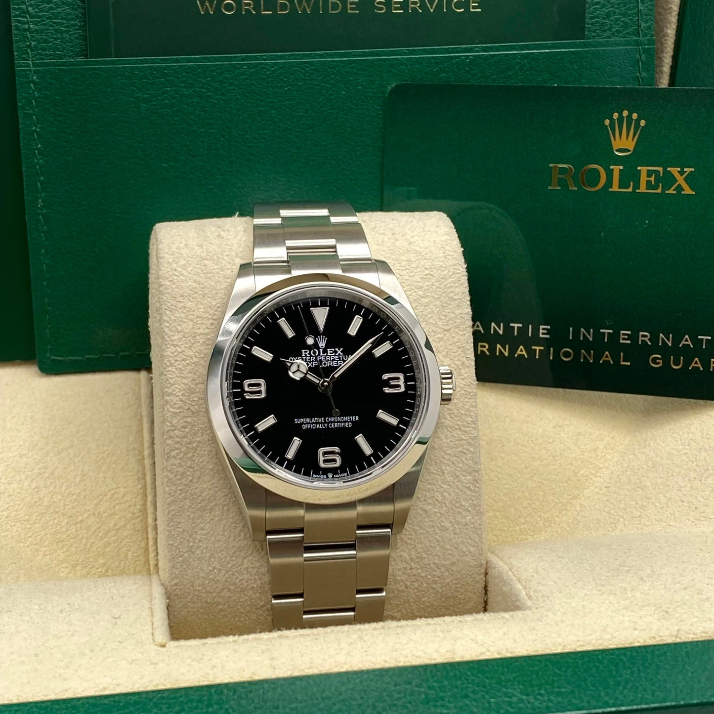 2nd image of Rolex Rolex Explorer 124270 Wristwatch, Unworn condition