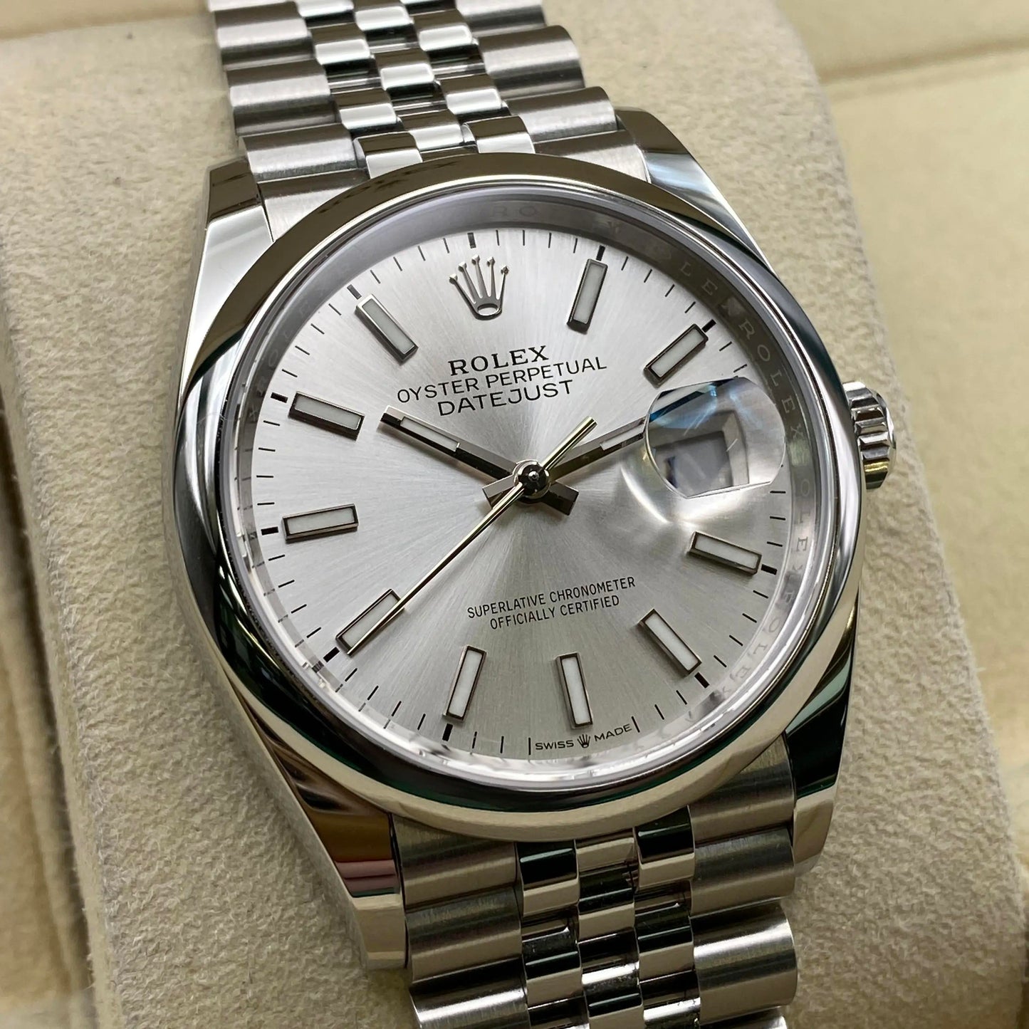 2nd image of Rolex Rolex Datejust 126200 Wristwatch, PreOwned condition