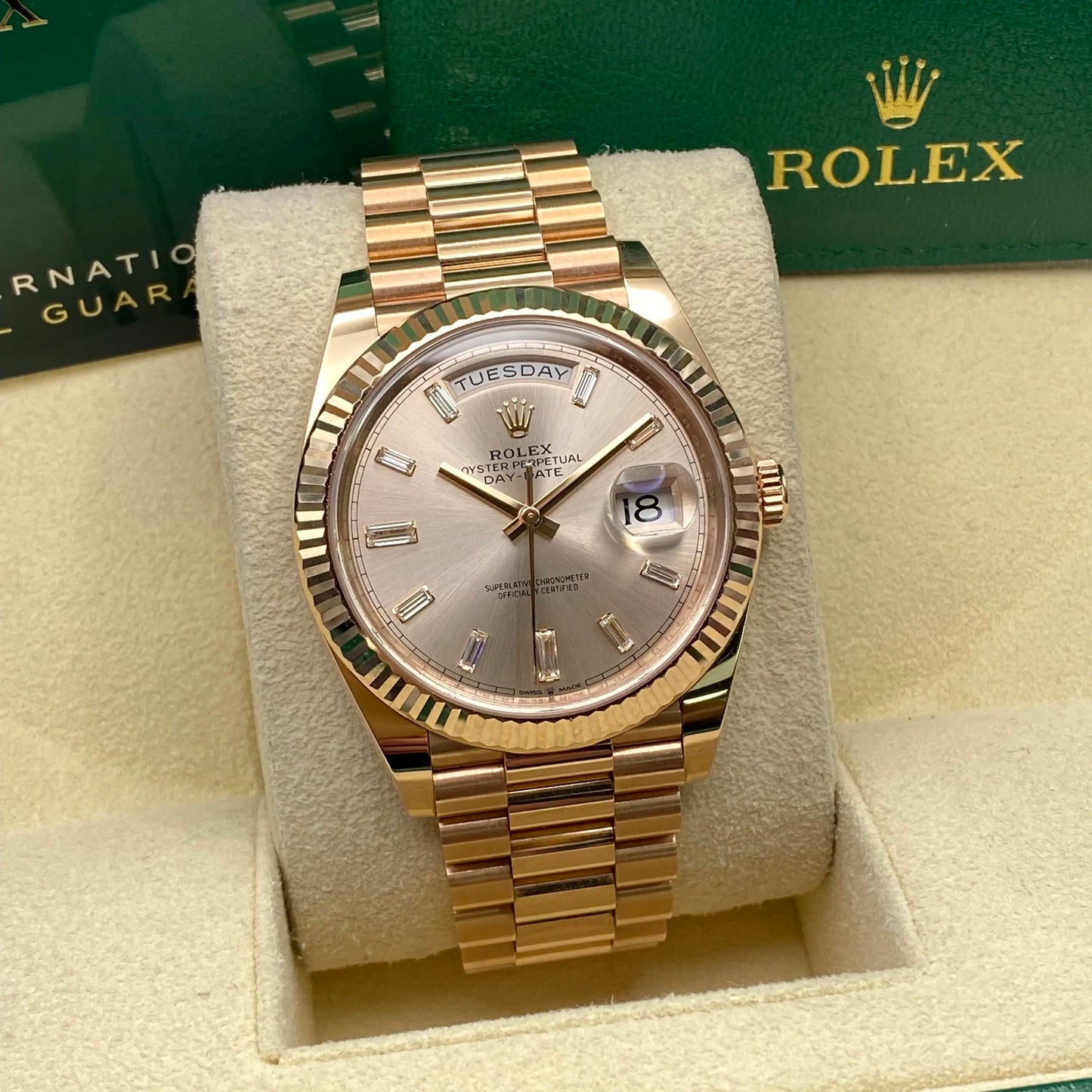 2nd image of Rolex Rolex Day-Date 228235 Wristwatch, PreOwned condition