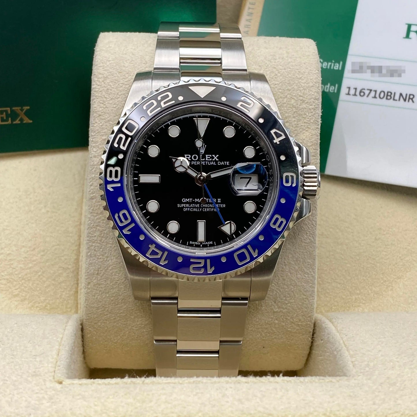 2nd image of Rolex Rolex GMT-Master II 116710BLNR Wristwatch, PreOwned condition
