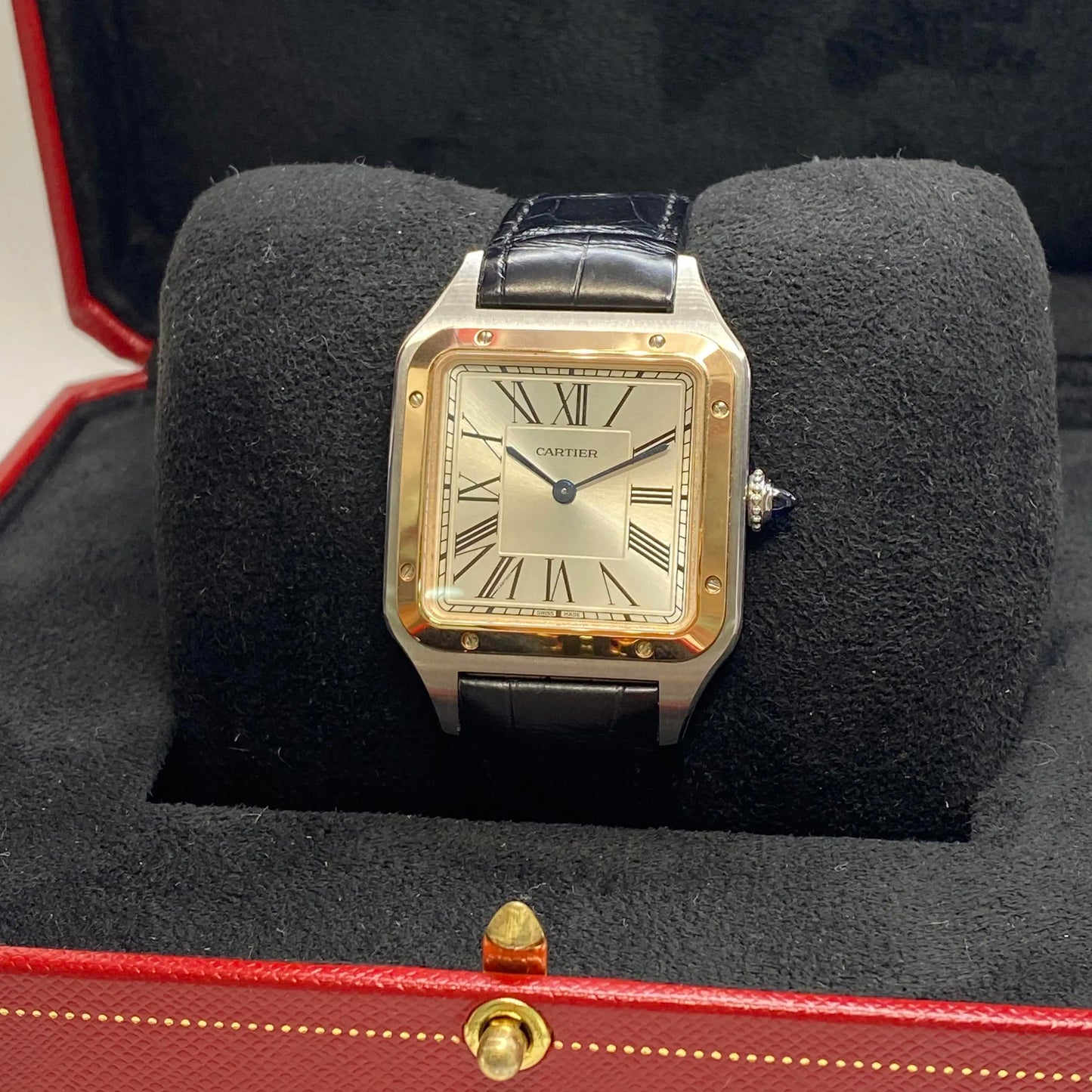 2nd image of Cartier Cartier Santos Wristwatch, PreOwned condition