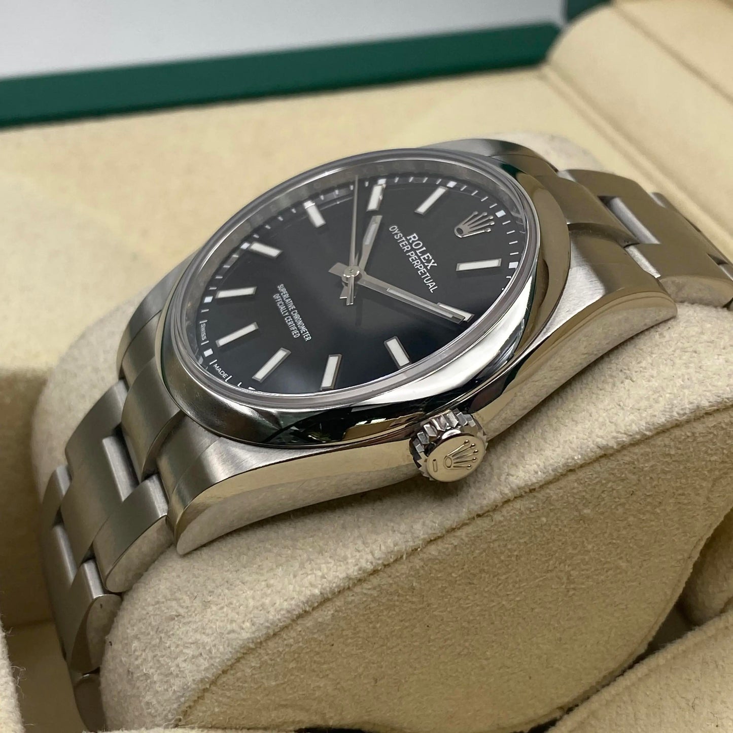 2nd image of Rolex Rolex Oyster Perpetual 114300 Wristwatch, PreOwned condition