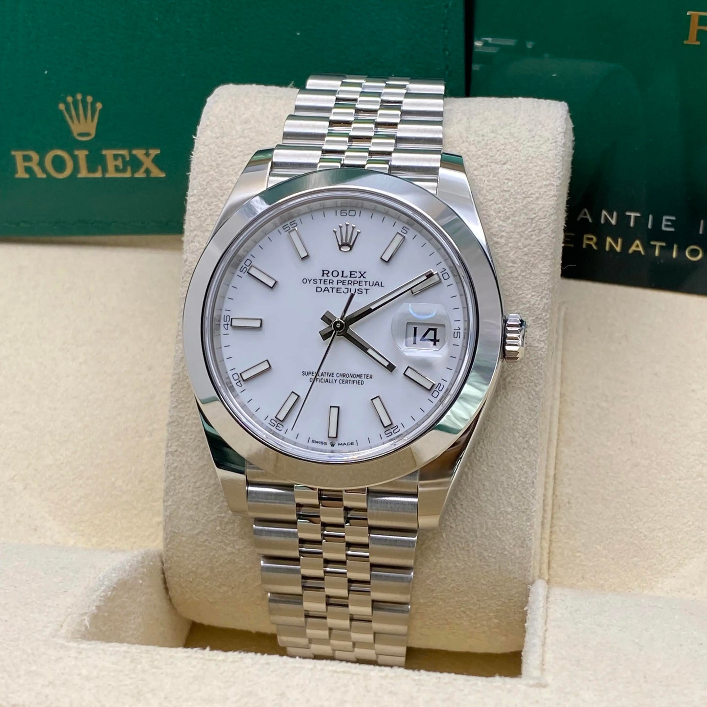 2nd image of Rolex Rolex Datejust 126300 Wristwatch, Unworn condition