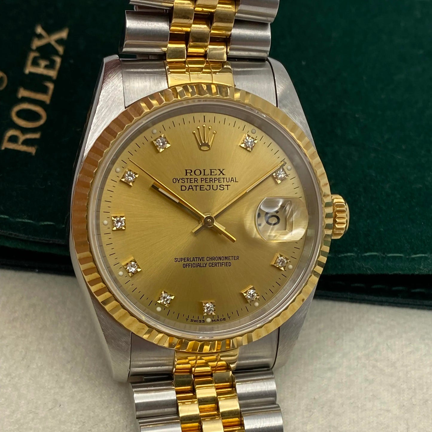 2nd image of Rolex Rolex Datejust 16233 Wristwatch, PreOwned condition