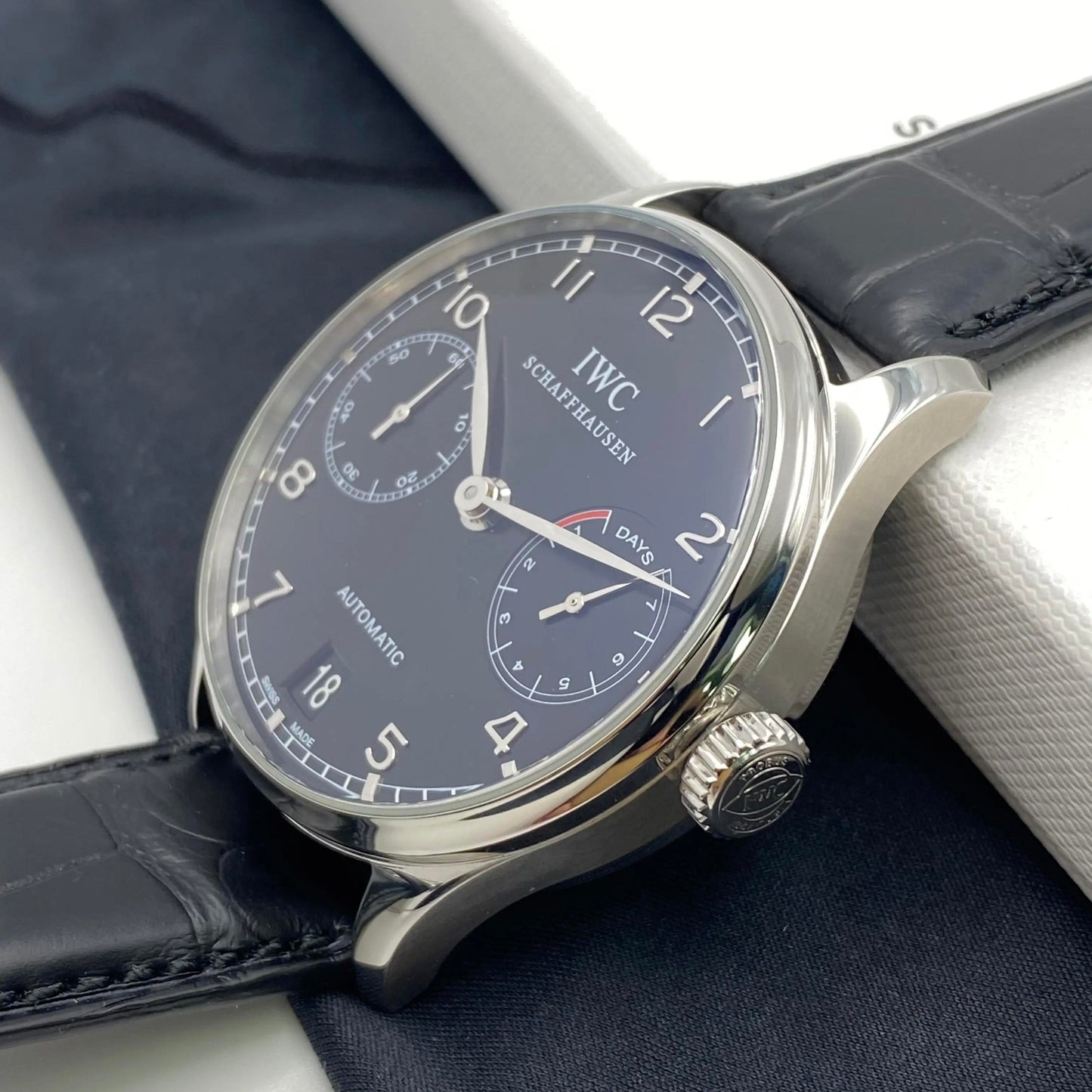 2nd image of IWC IWC Portuguese 7-Day Wristwatch, PreOwned condition