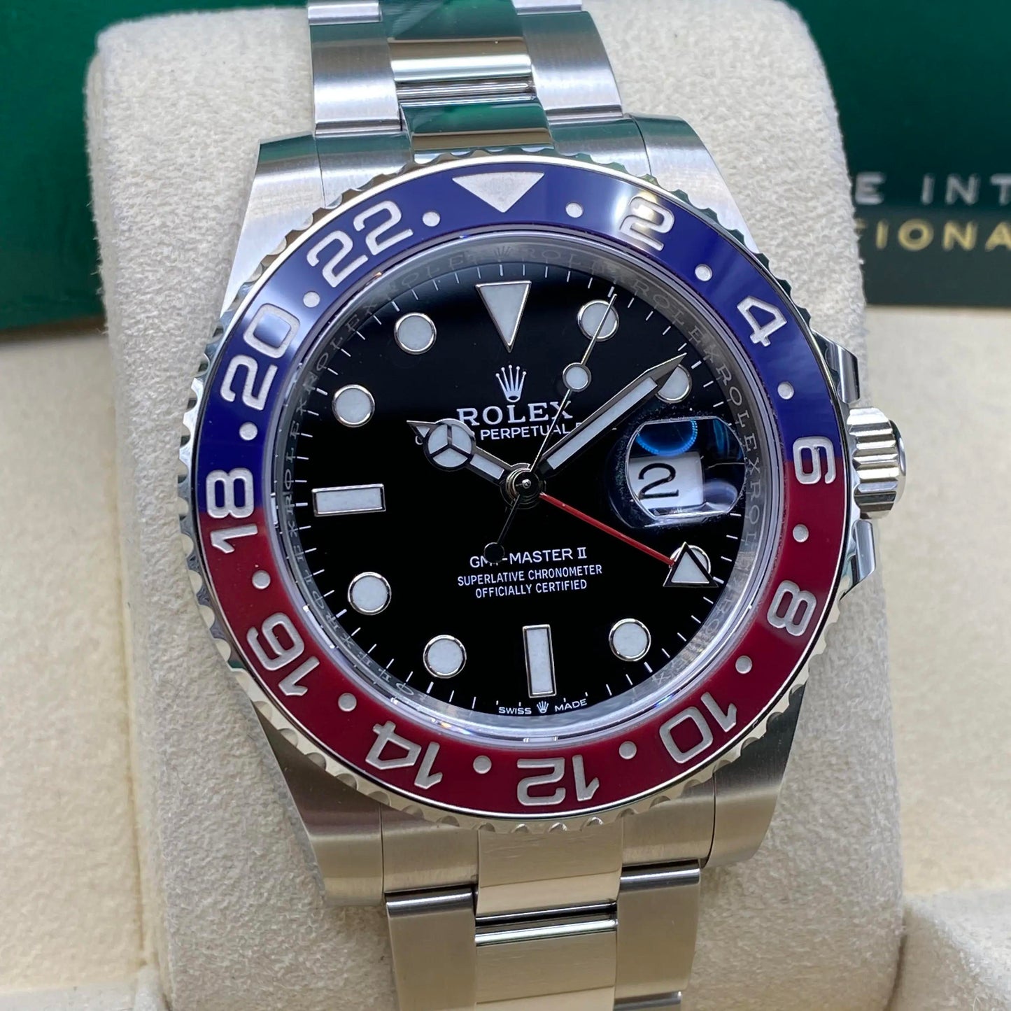 2nd image of Rolex Rolex GMT-Master II 126710BLRO Wristwatch, Unworn condition