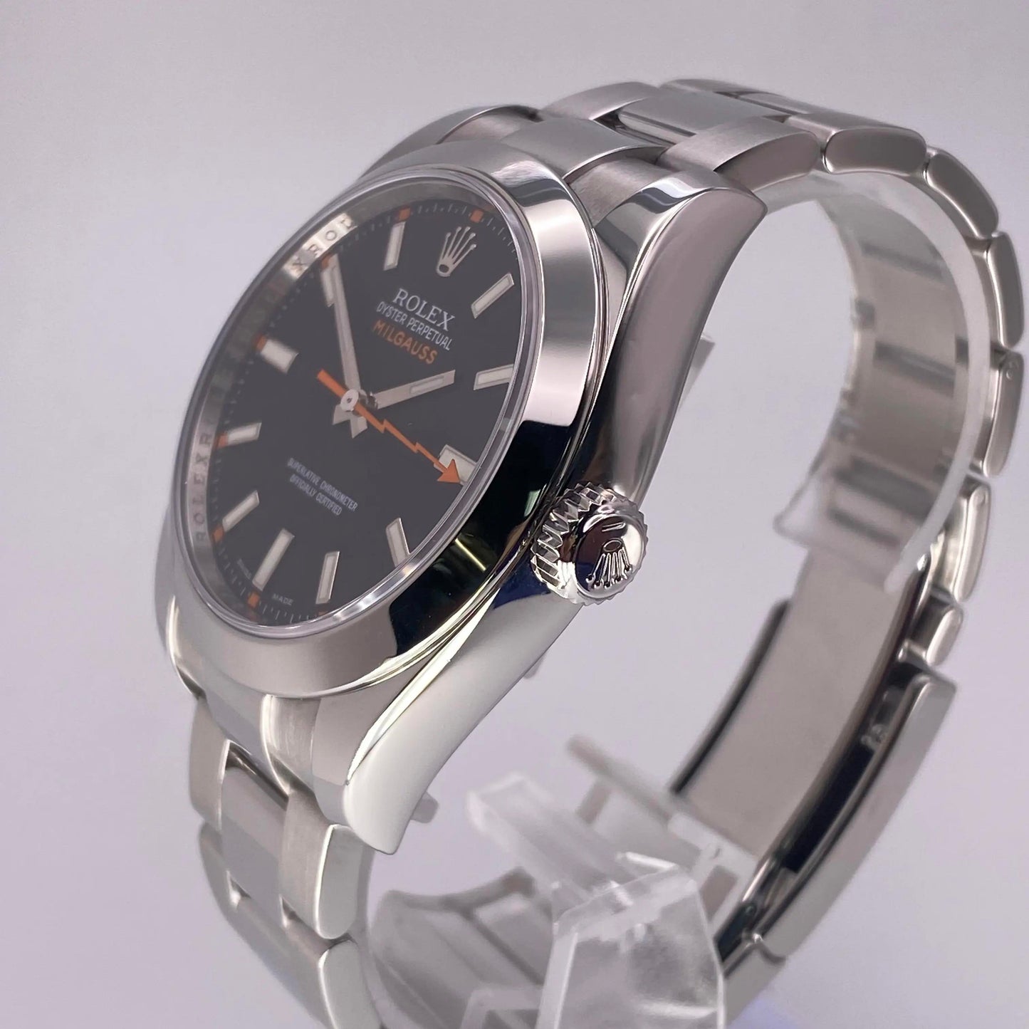 2nd image of Rolex Rolex Milgauss Wristwatch, PreOwned condition