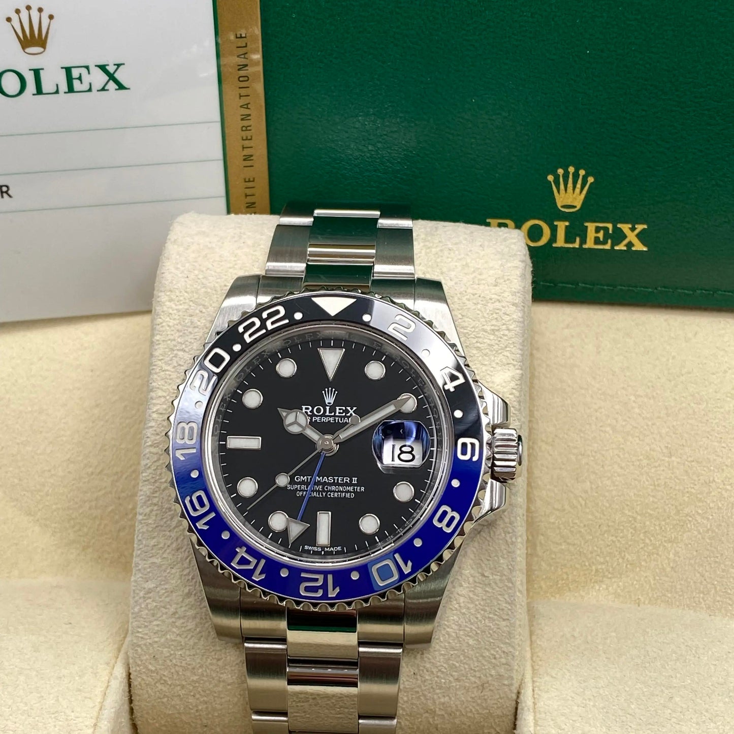 2nd image of Rolex Rolex GMT-Master II 116710BLNR Wristwatch, PreOwned condition