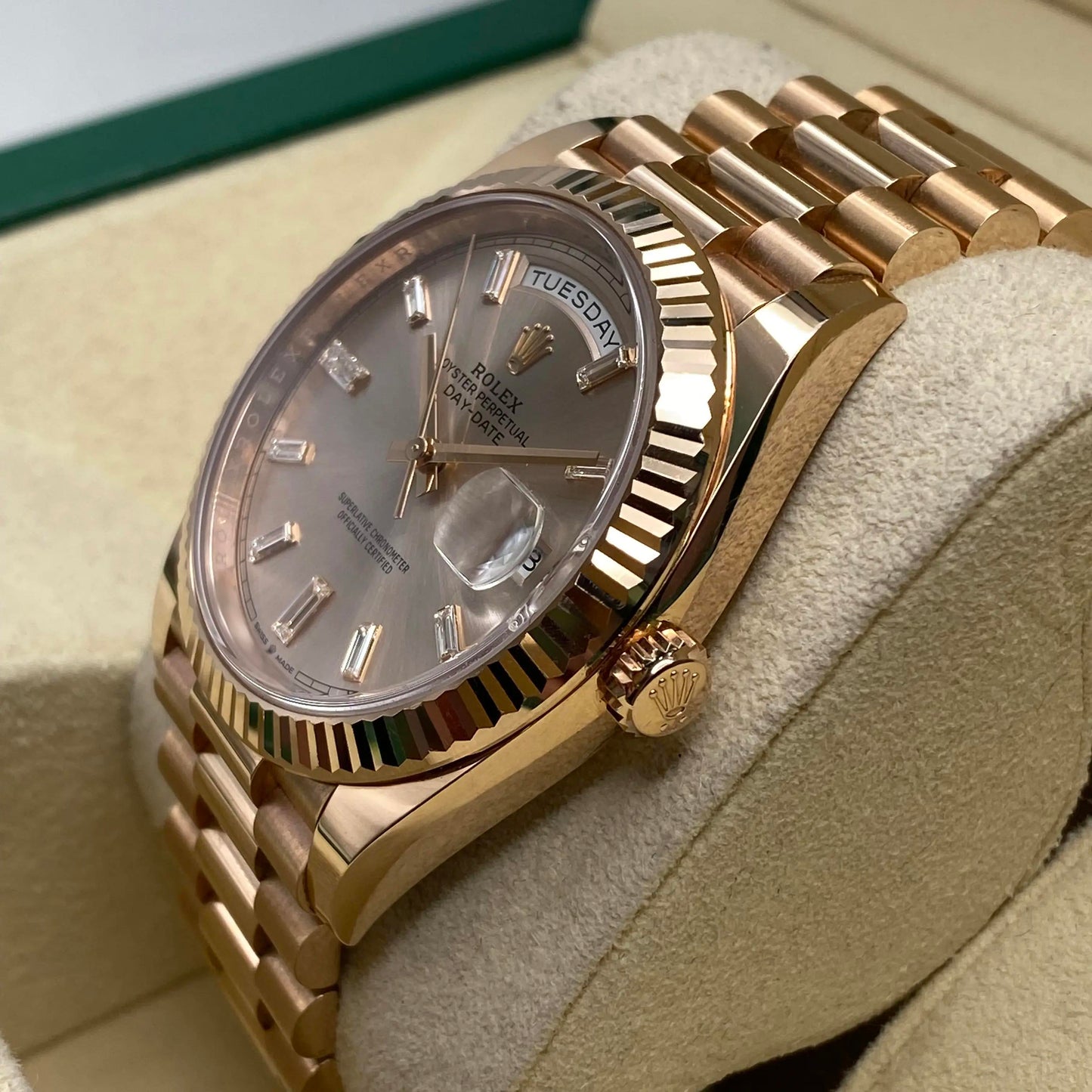 3rd image of Rolex Rolex Day-Date 228235 Wristwatch, PreOwned condition