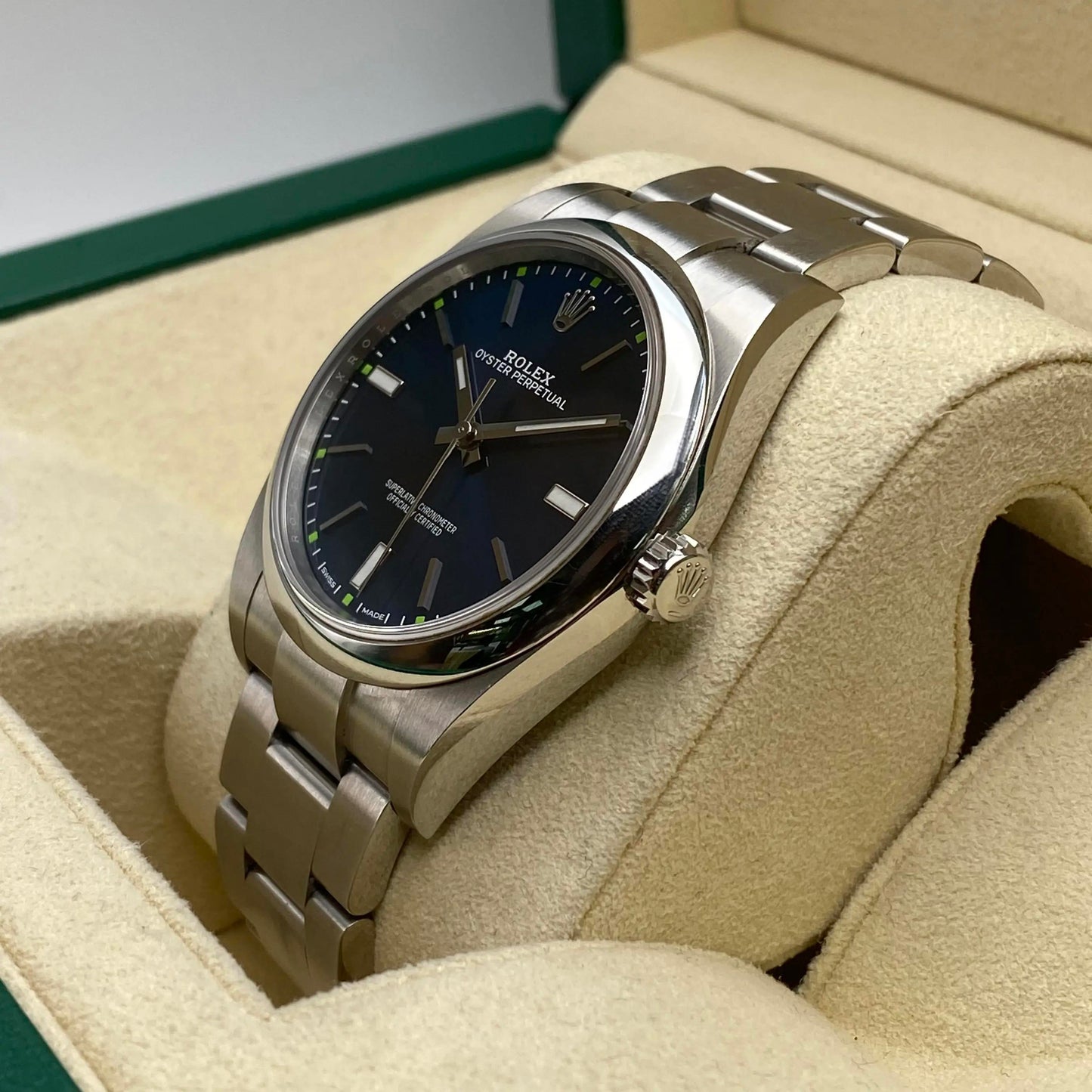 3rd image of Rolex Rolex Oyster Perpetual 114300 Wristwatch, PreOwned condition