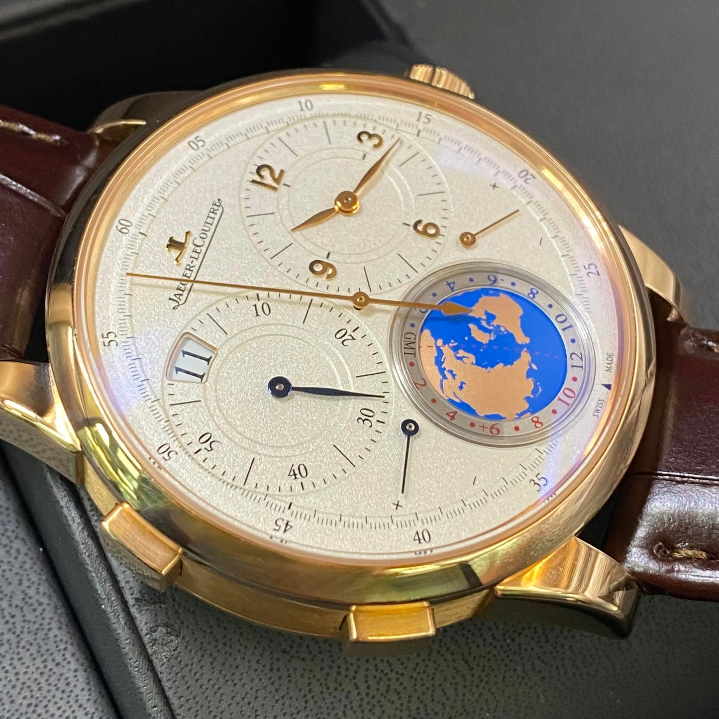 3rd image of Jaeger-LeCoultre Jaeger Lecoultre Duometre Wristwatch, PreOwned condition