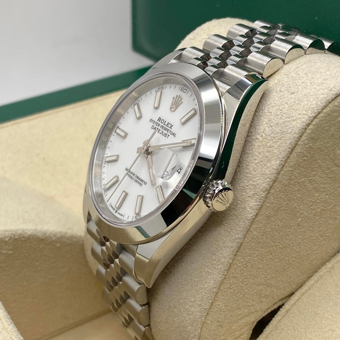 3rd image of Rolex Rolex Datejust 126300 Wristwatch, Unworn condition