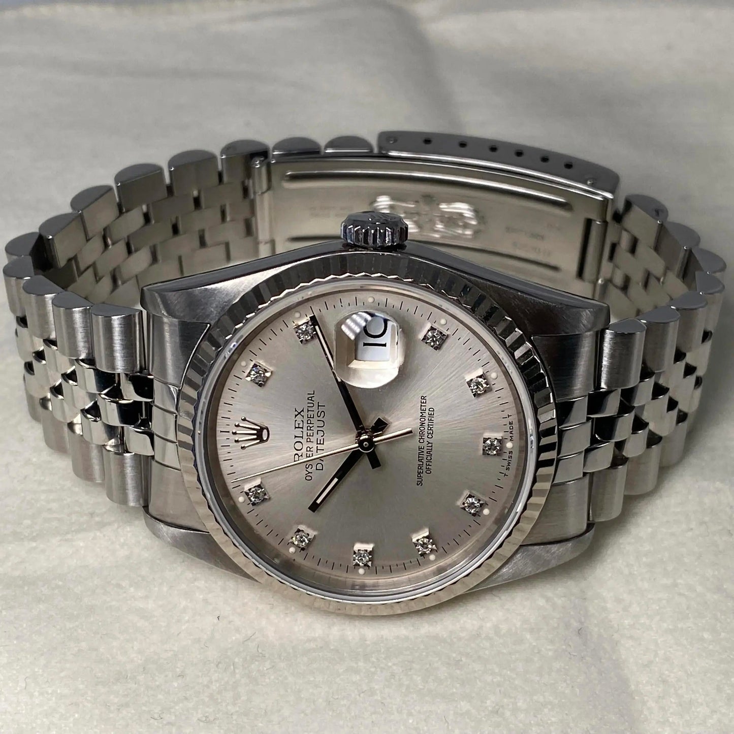 3rd image of Rolex Rolex Datejus 16234G Wristwatch, PreOwned condition