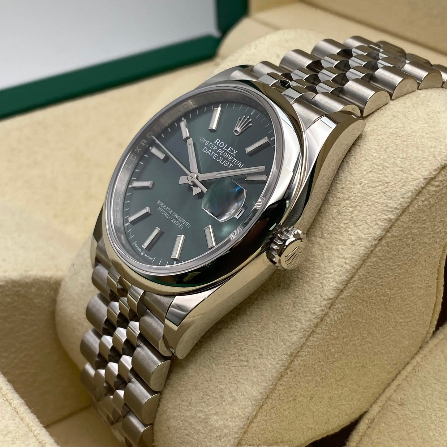3rd image of Rolex Rolex Datejust 126200 Wristwatch, Unworn condition