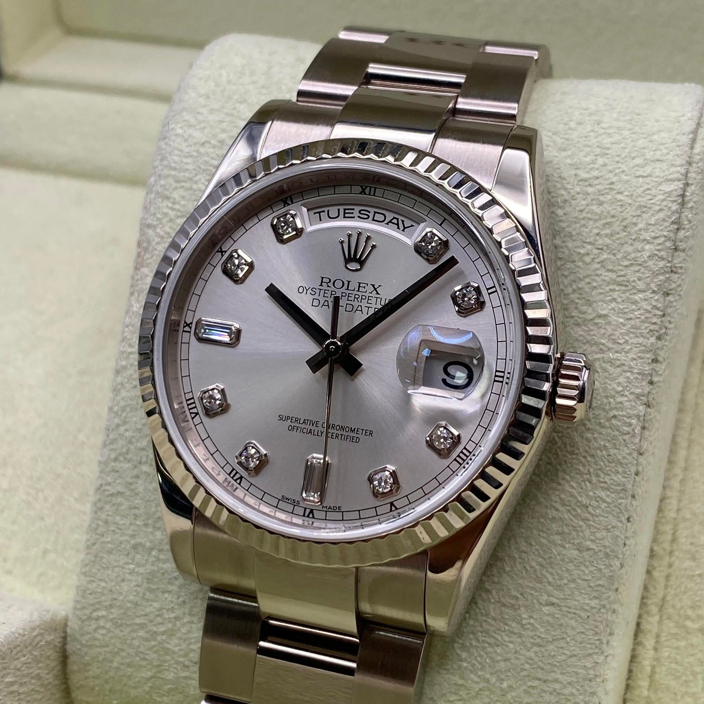 3rd image of Rolex Rolex Day-Date 118239 Wristwatch, PreOwned condition
