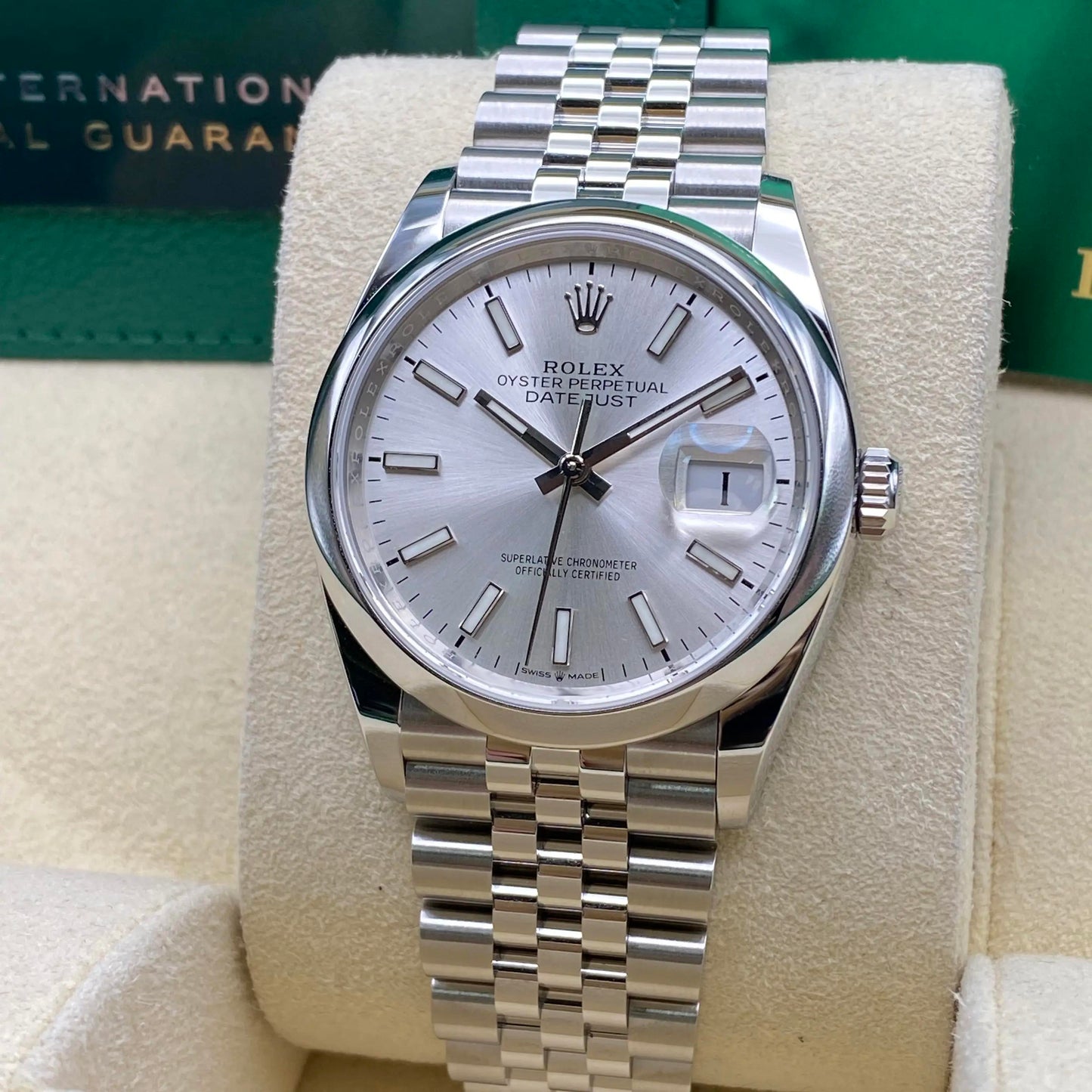 3rd image of Rolex Rolex Datejust 126200 Wristwatch, PreOwned condition