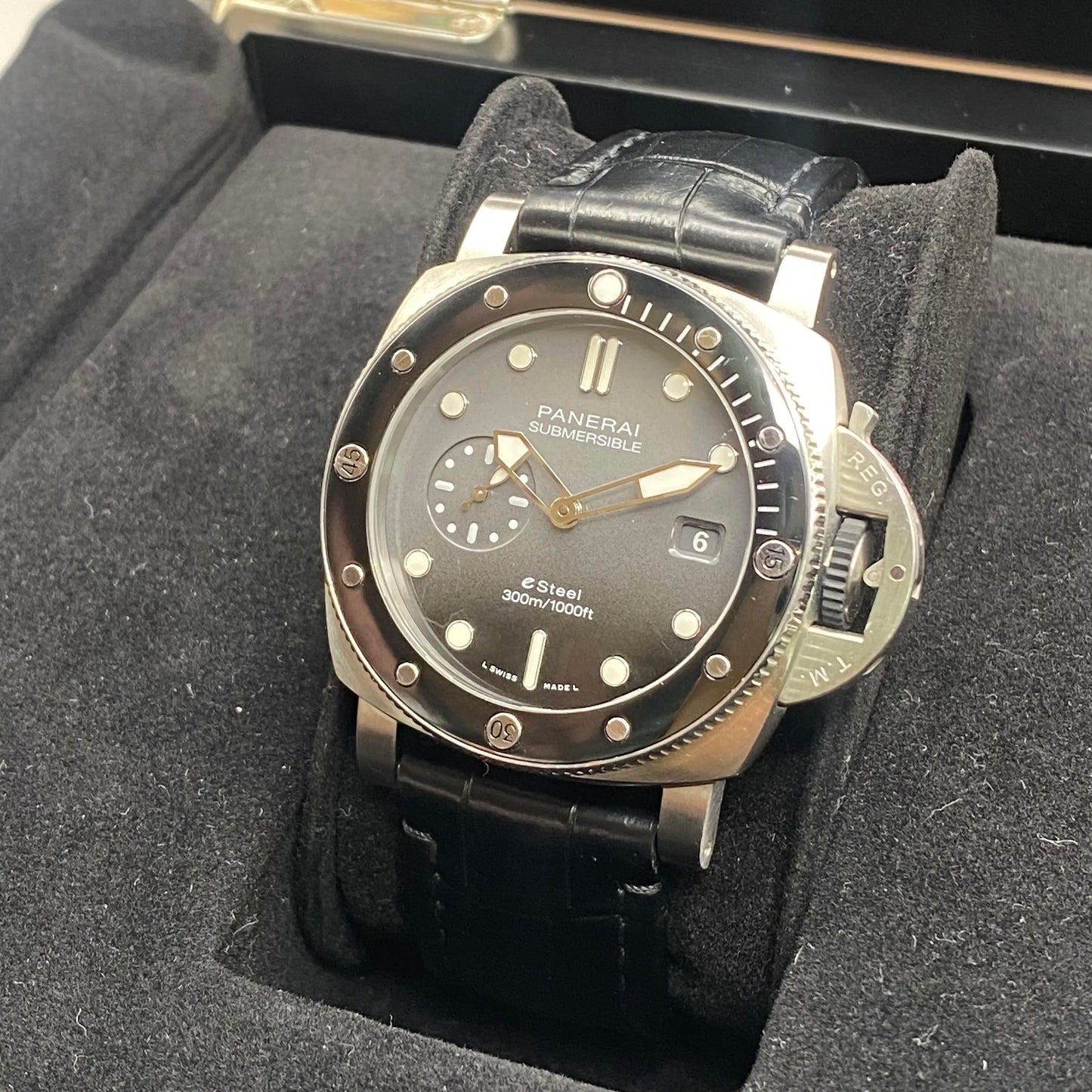 3rd image of Panerai Panerai Submersible QuarantaQuattro Wristwatch, PreOwned condition