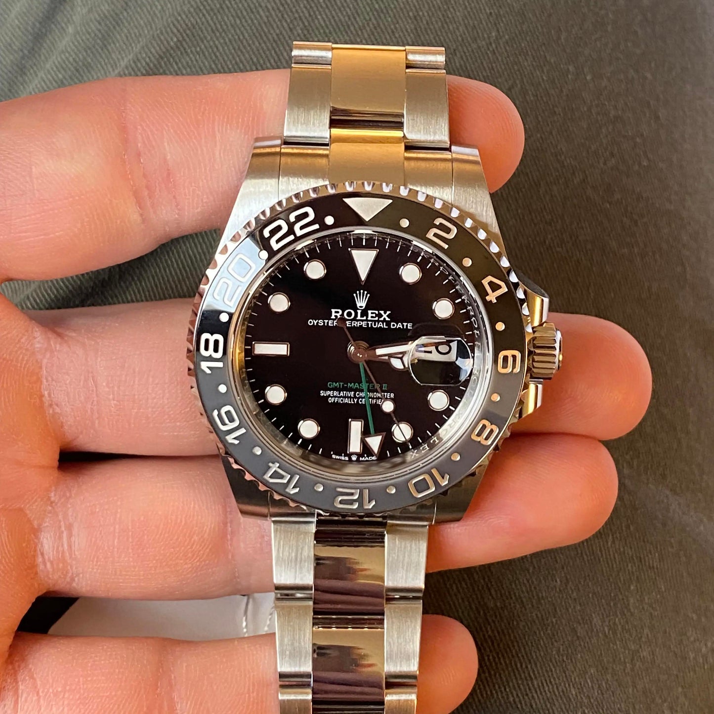3rd image of Rolex Rolex GMT-Master II 126710GRNR Wristwatch, Unworn condition