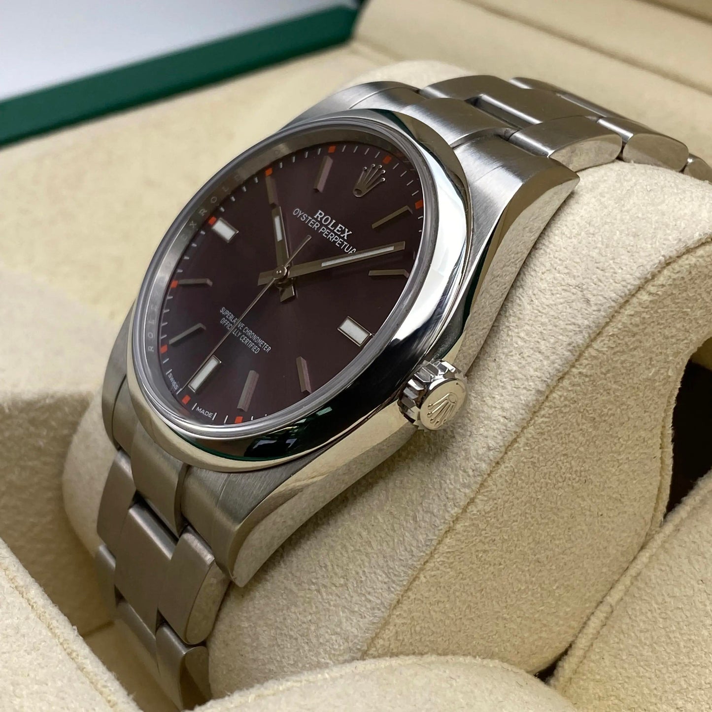 3rd image of Rolex Rolex Oyster Perpetual 114300 Wristwatch, PreOwned condition