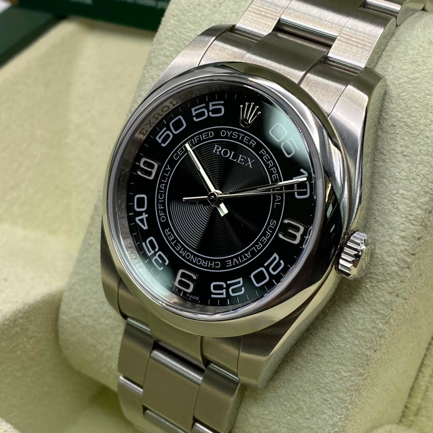 3rd image of Rolex Rolex Oyster Perpetual 116000 Wristwatch, PreOwned condition