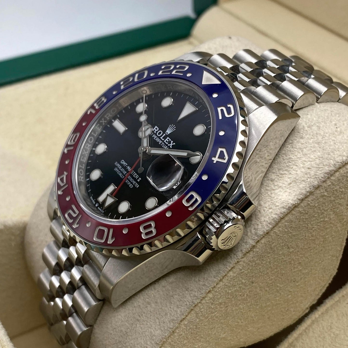 3rd image of Rolex Rolex GMT-Master II 126710BLRO Wristwatch, PreOwned condition