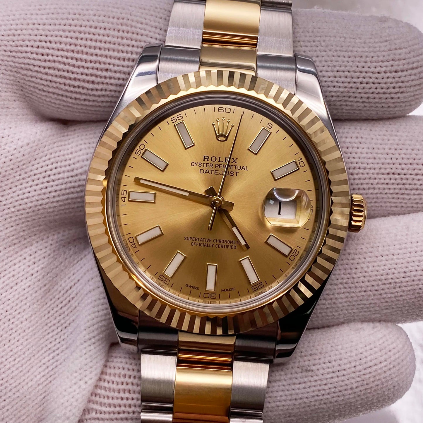 3rd image of Rolex Rolex Datejust 116333 Wristwatch, PreOwned condition