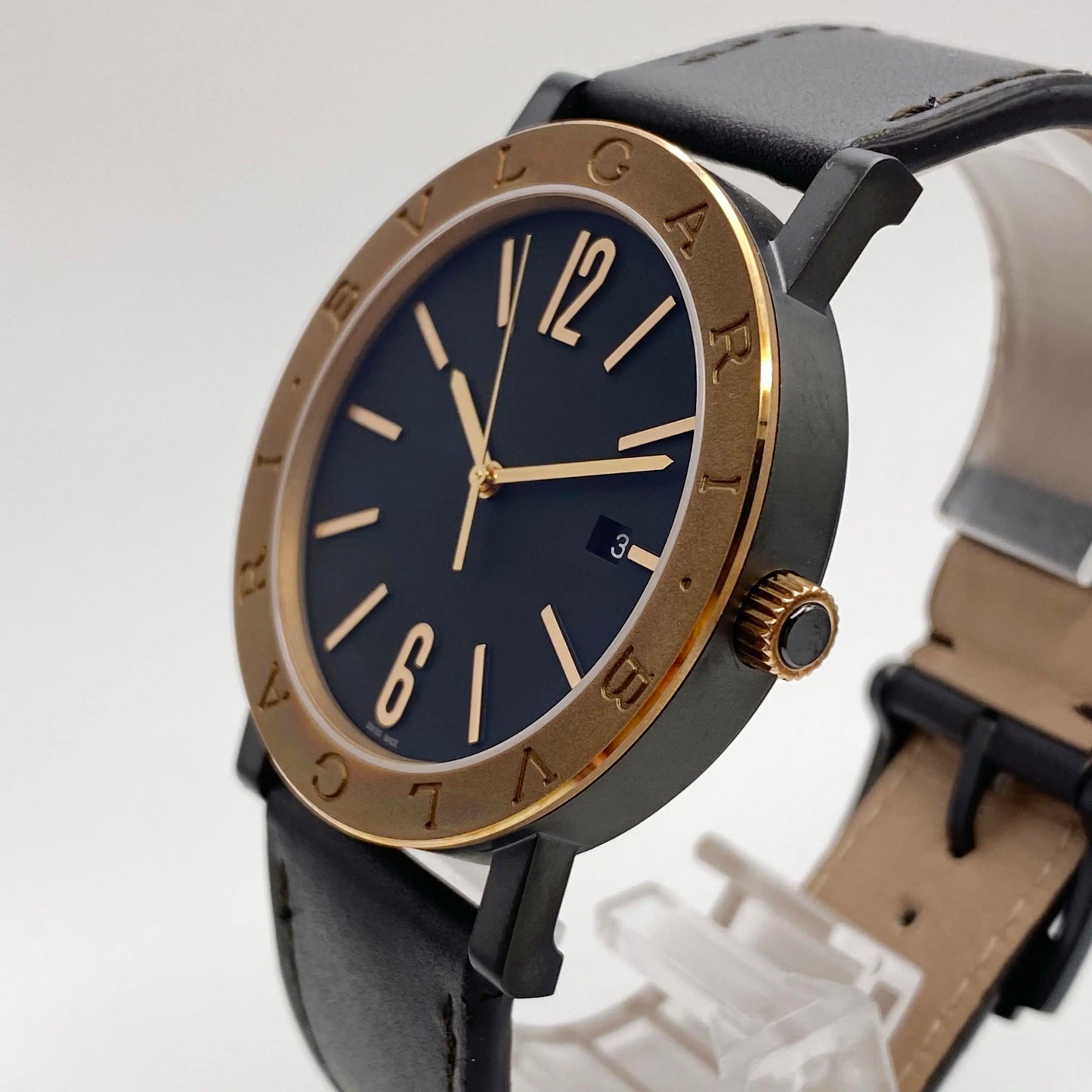 3rd image of Bvlgari Bvlgari Solotempo Wristwatch, Unworn condition