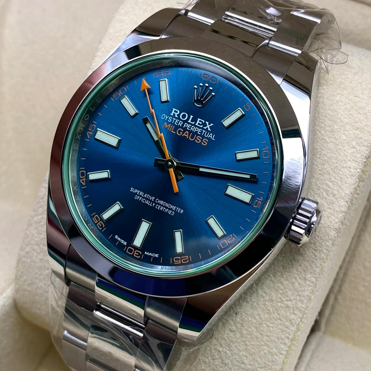 3rd image of Rolex Rolex Milgauss Wristwatch, Unworn condition