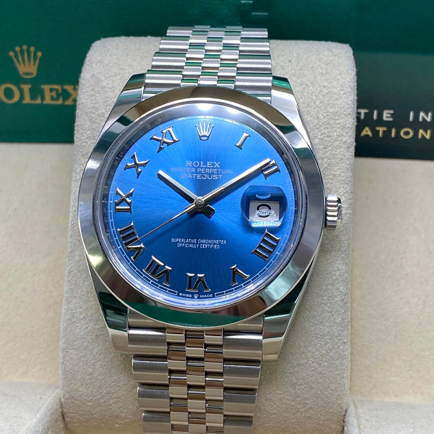 3rd image of Rolex Rolex Datejust 126300 Wristwatch, Unworn condition