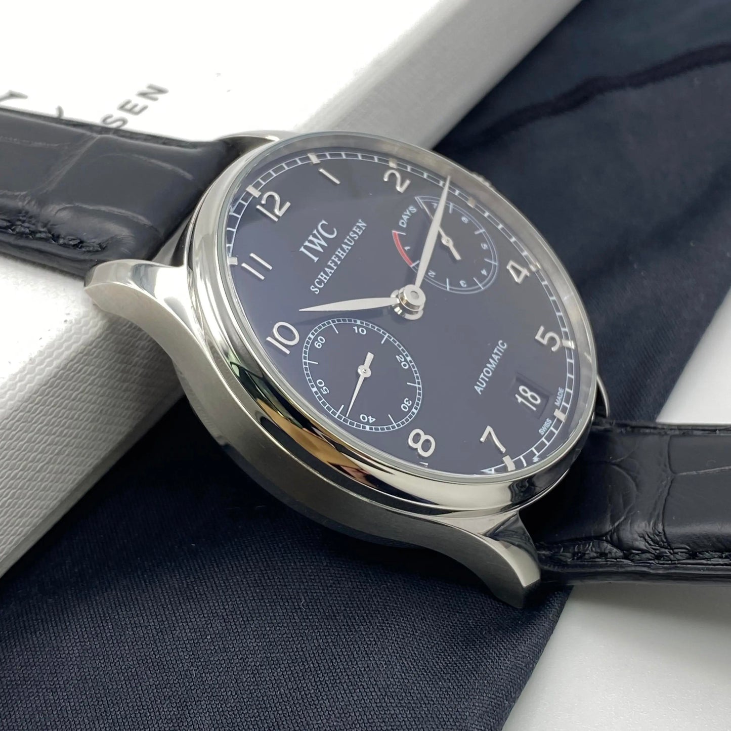 3rd image of IWC IWC Portuguese 7-Day Wristwatch, PreOwned condition