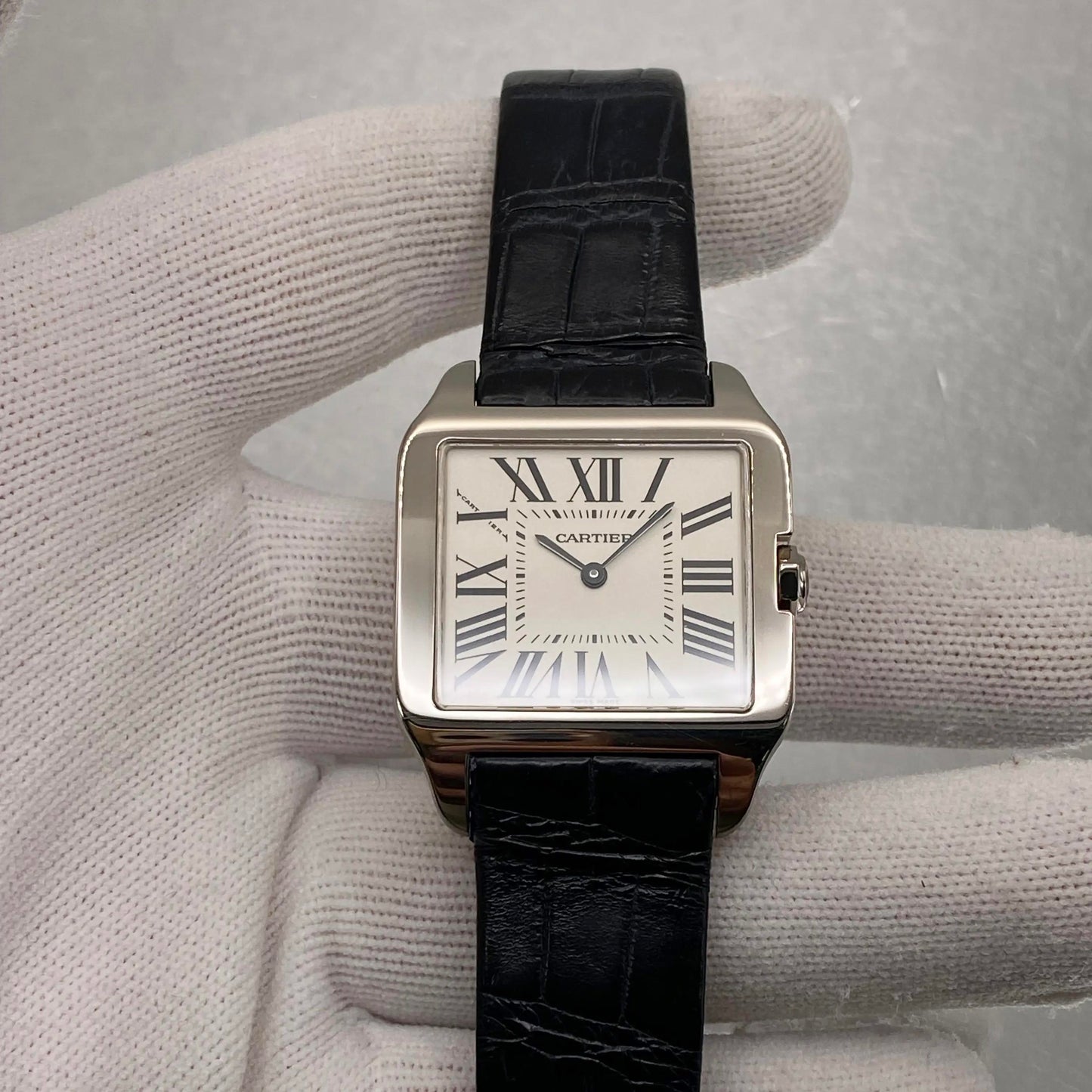 3rd image of Cartier Cartier Santos Dumont Wristwatch, PreOwned condition