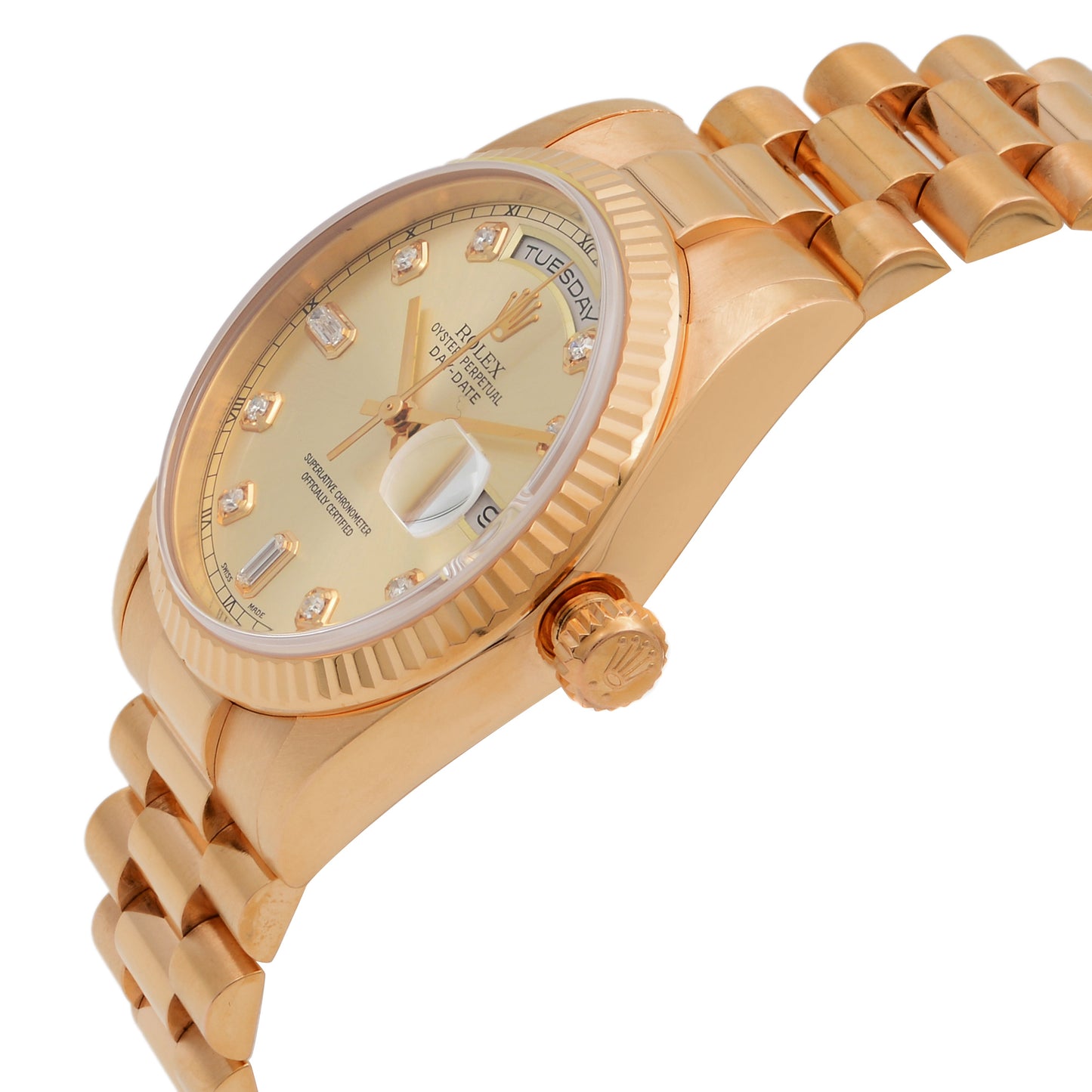 3rd image of Rolex Rolex Day-Date 118235 Wristwatch, PreOwned condition