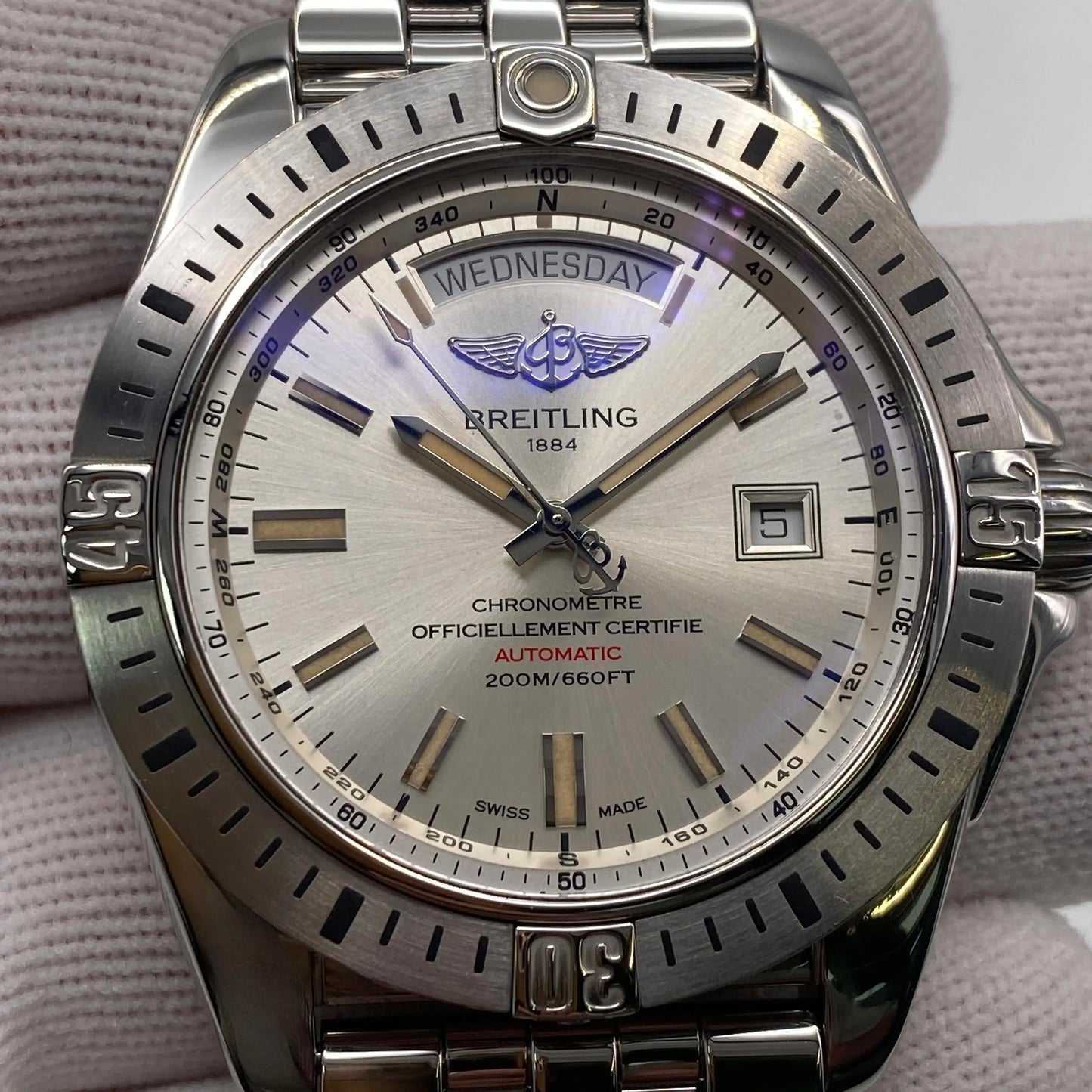 3rd image of Breitling Breitling Galactic Wristwatch, PreOwned condition