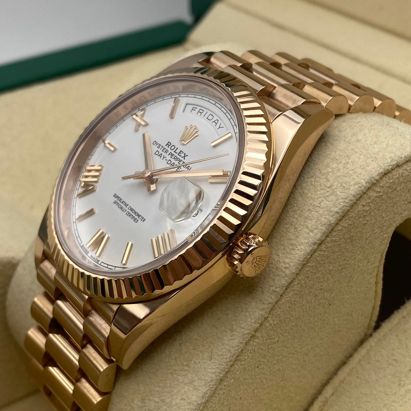 3rd image of Rolex Rolex Day-Date 228235 Wristwatch, Unworn condition